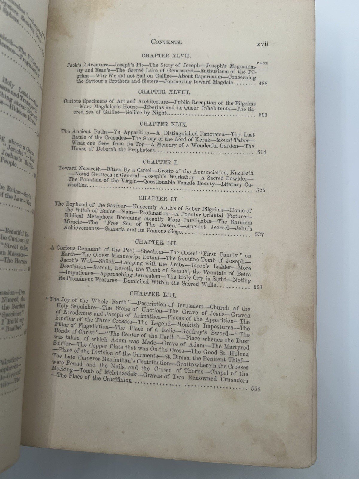 1869 Mark Twain The Innocents Abroad First Edition 2nd State BAL 3316. # SH101 photo 8