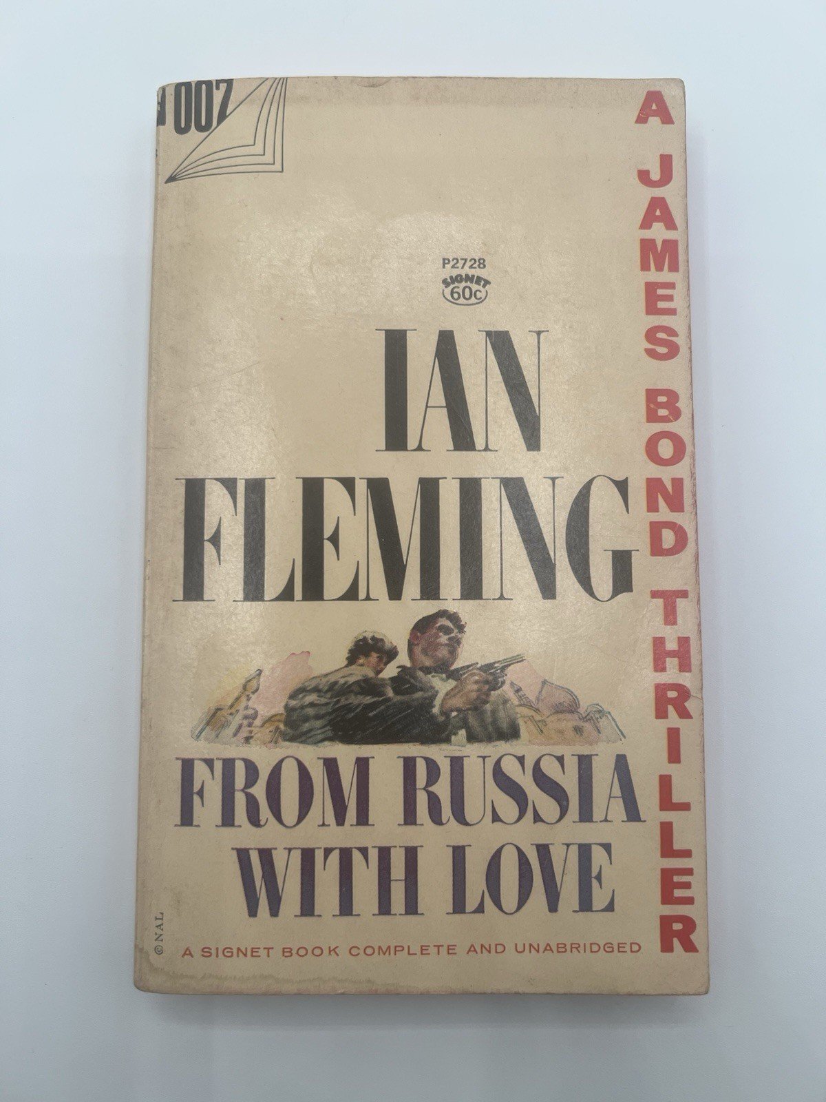 Ian Fleming From Russia With Love James Bond Signet P2728 29th Printing # 1338