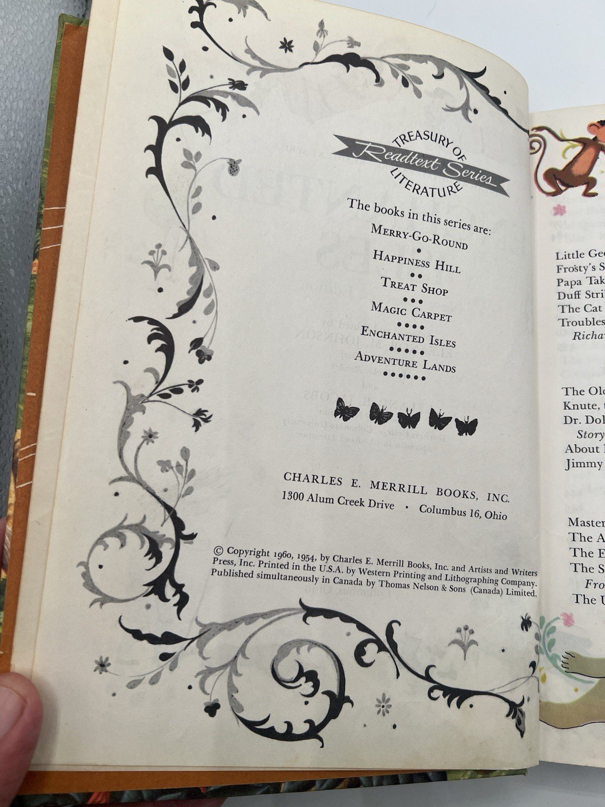 1960 Enchanted Isles New Enlarged Edition Illustrated Children’s Book # 1342 photo 5