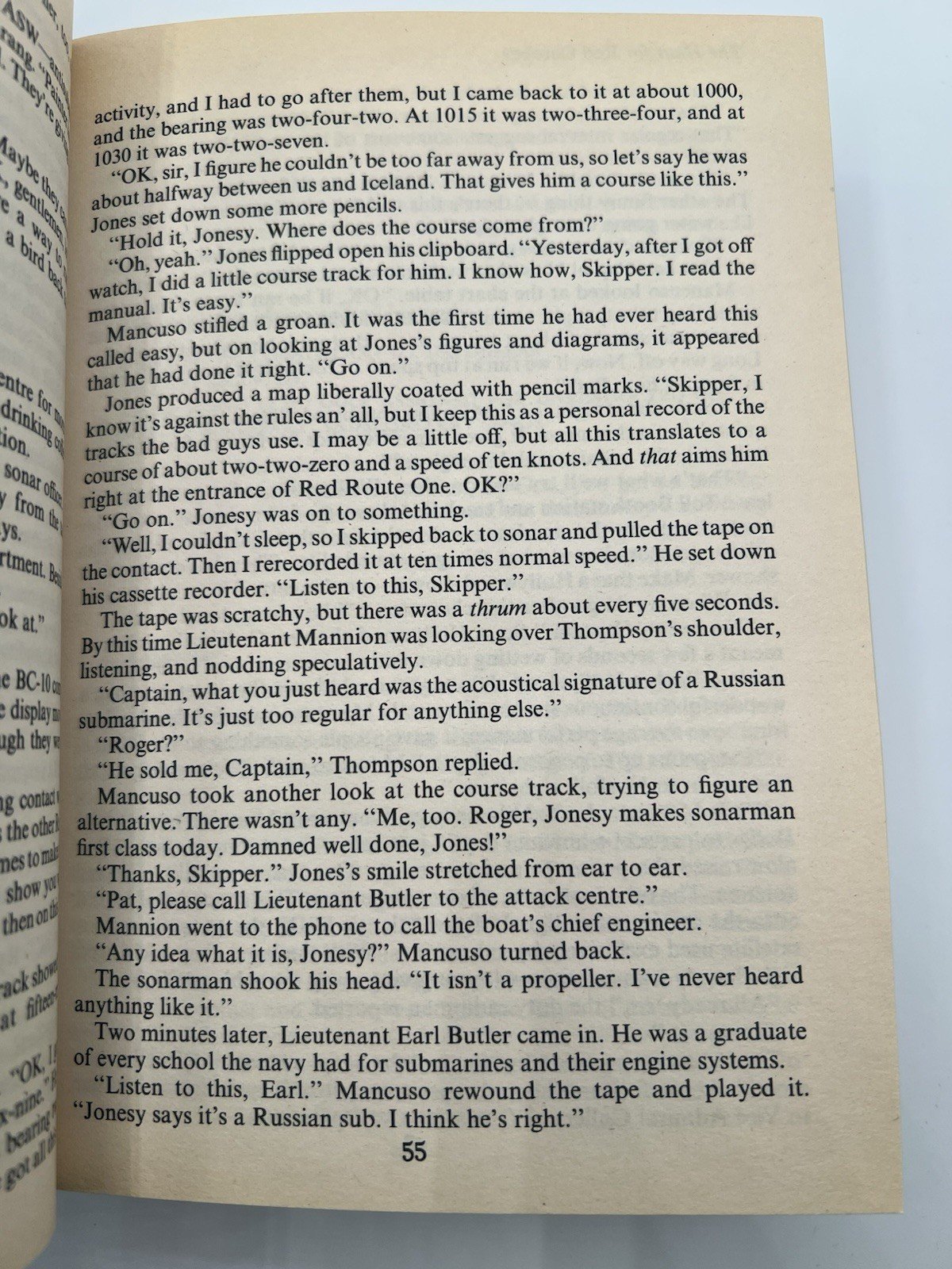 1987 Reader’s Digest Hunt for Red October Tom Clancy 1st Edition Canada # 1345 photo 5