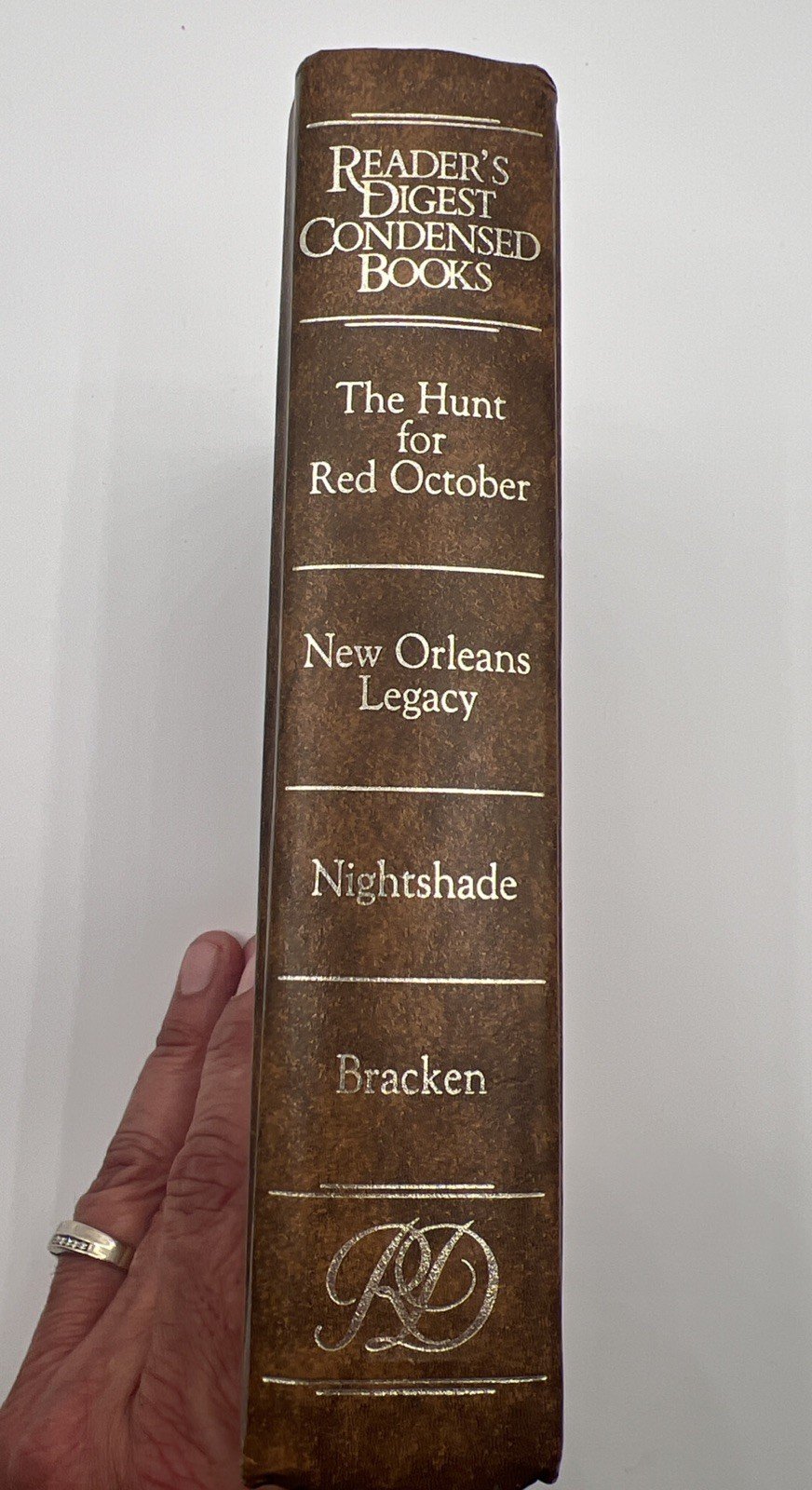 1987 Reader’s Digest Hunt for Red October Tom Clancy 1st Edition Canada # 1345 photo 7