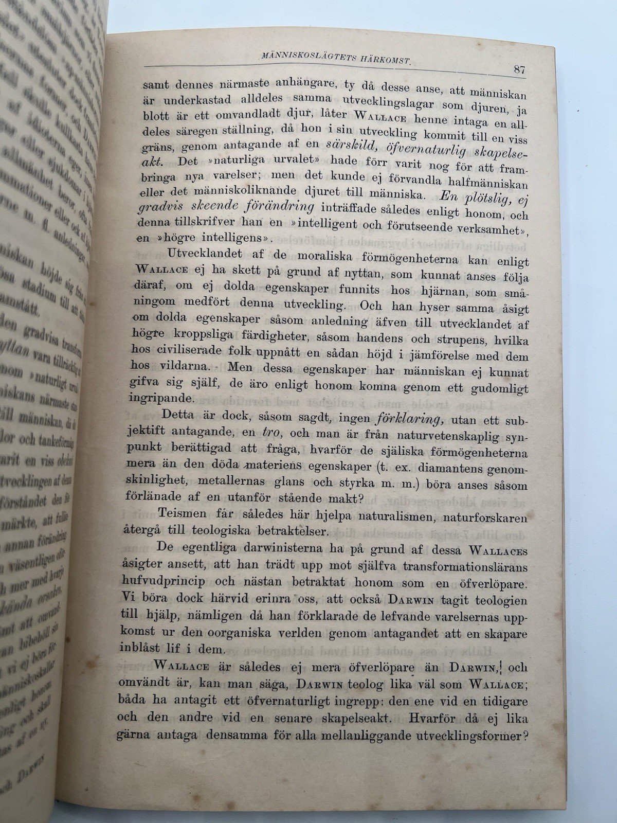 1886 Anton Nyström Allmän Kulturhistoria Vol 1 Swedish Illustrated Book # 1347 photo 6