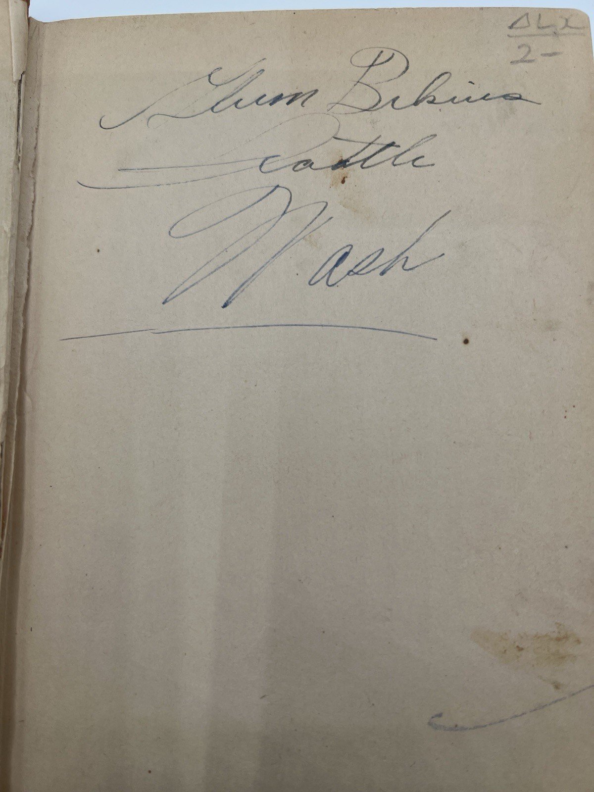 1924 Seward’s Folly Edison Marshall First Edition Little Brown Alaska # 1349 photo 3