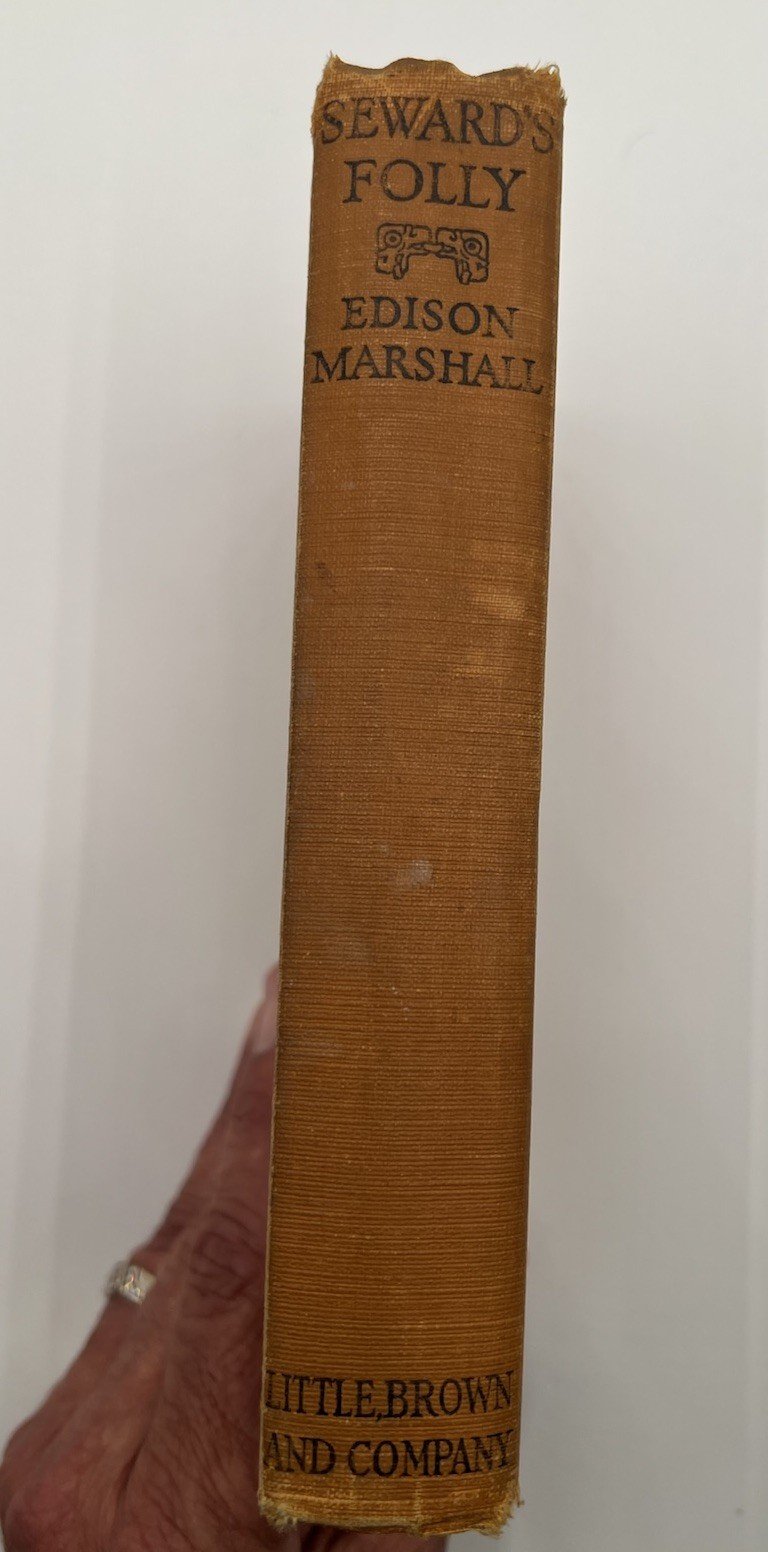 1924 Seward’s Folly Edison Marshall First Edition Little Brown Alaska # 1349 photo 9