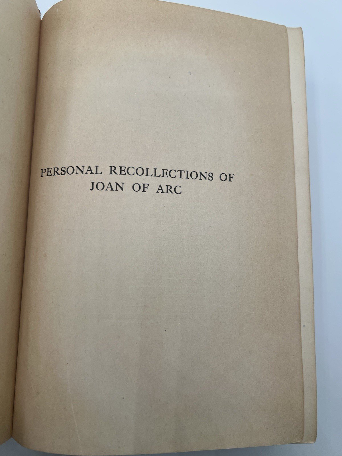 Mark Twain Personal Recollections of Joan of Arc 1918 Vol I-II Illustrated #1350 photo 2