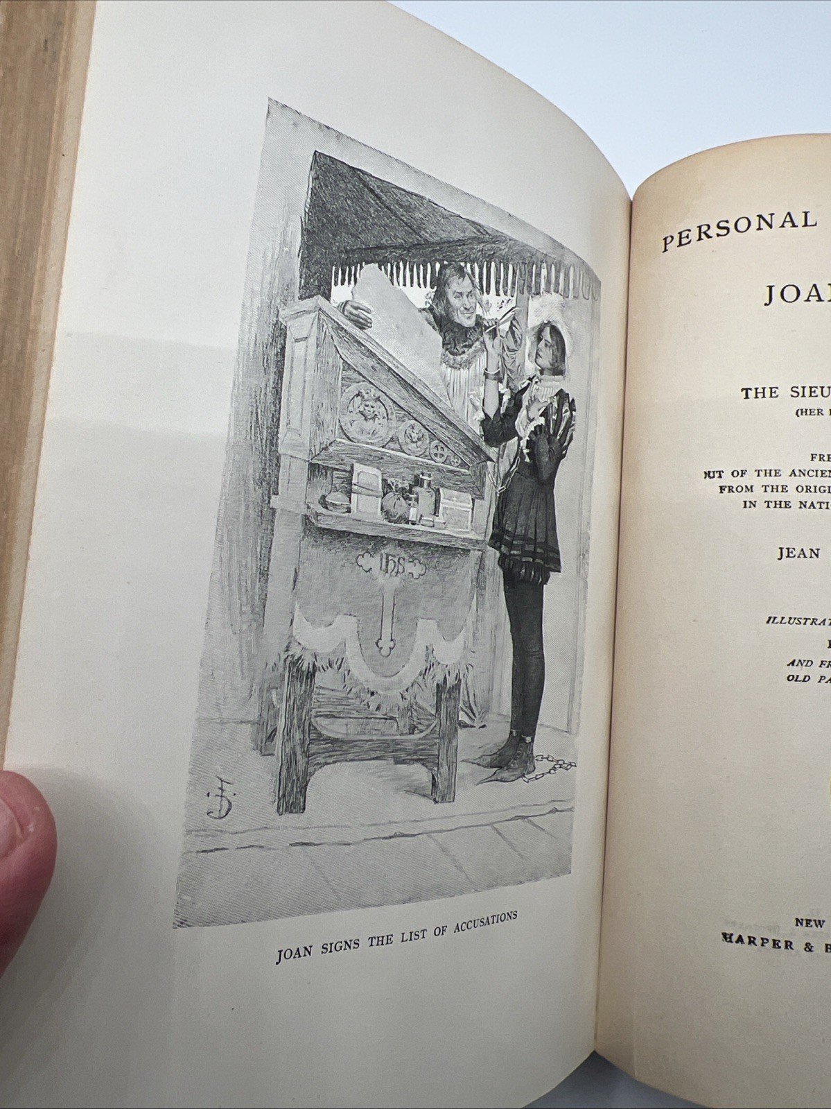 Mark Twain Personal Recollections of Joan of Arc 1918 Vol I-II Illustrated #1350 photo 17