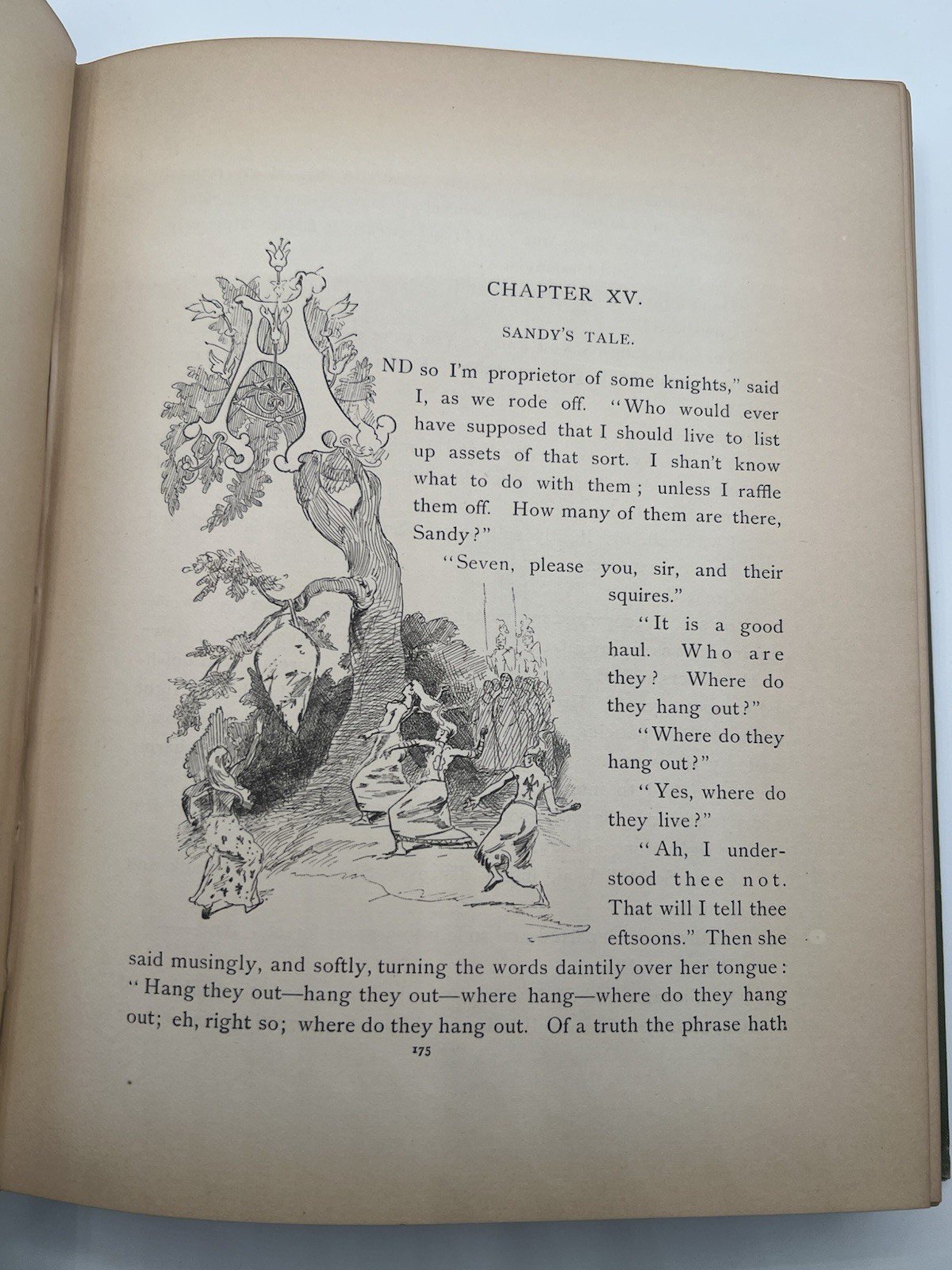 1890 Mark Twain Connecticut Yankee King Arthur’s Court Webster Illustrated SH106 photo 6