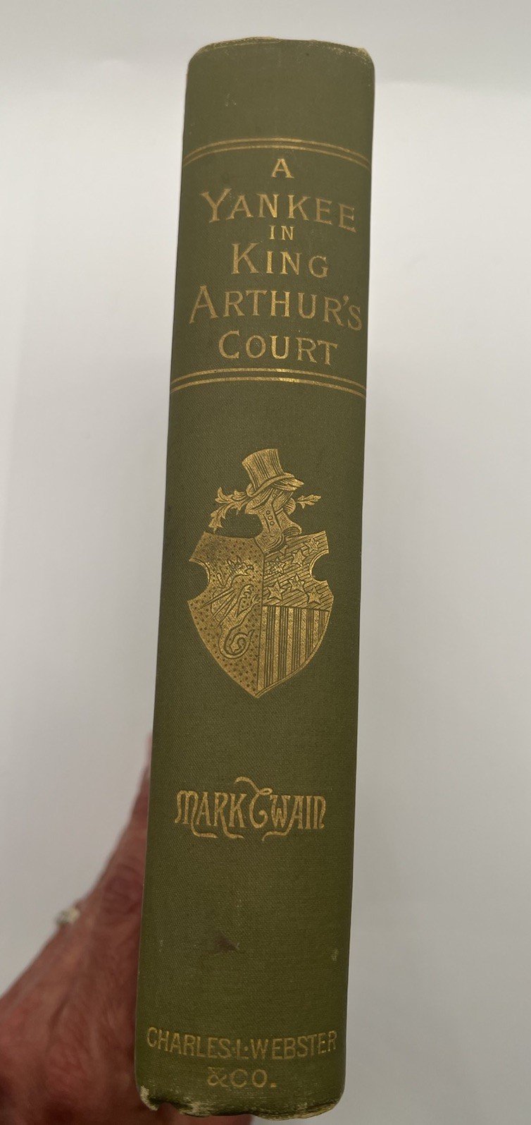 1890 Mark Twain Connecticut Yankee King Arthur’s Court Webster Illustrated SH106 photo 10