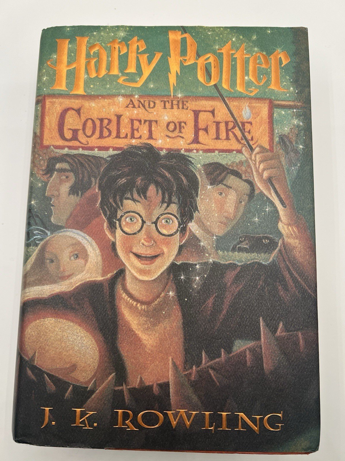 Harry Potter Goblet of Fire 2000 1st US Ed 2nd Print Errors 291 667   #1356