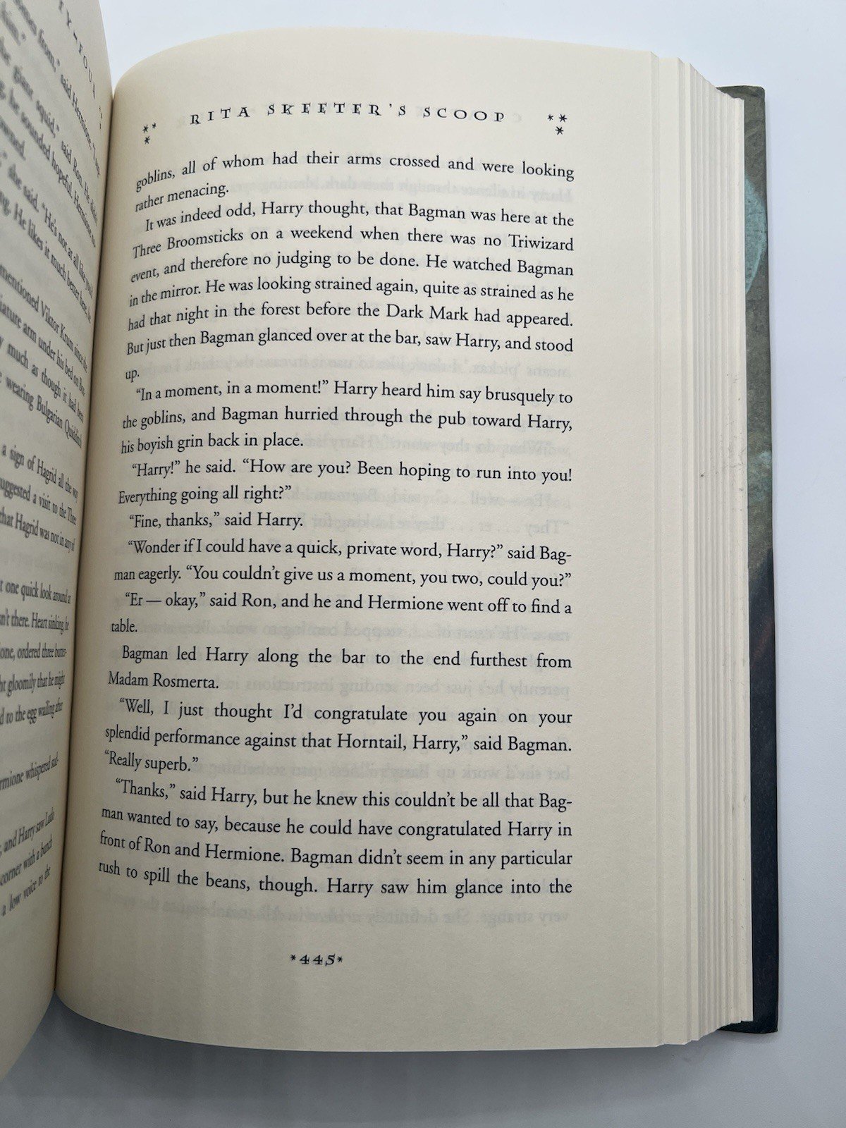 Harry Potter Goblet of Fire 2000 1st US Ed 2nd Print Errors 291 667   #1356 photo 5