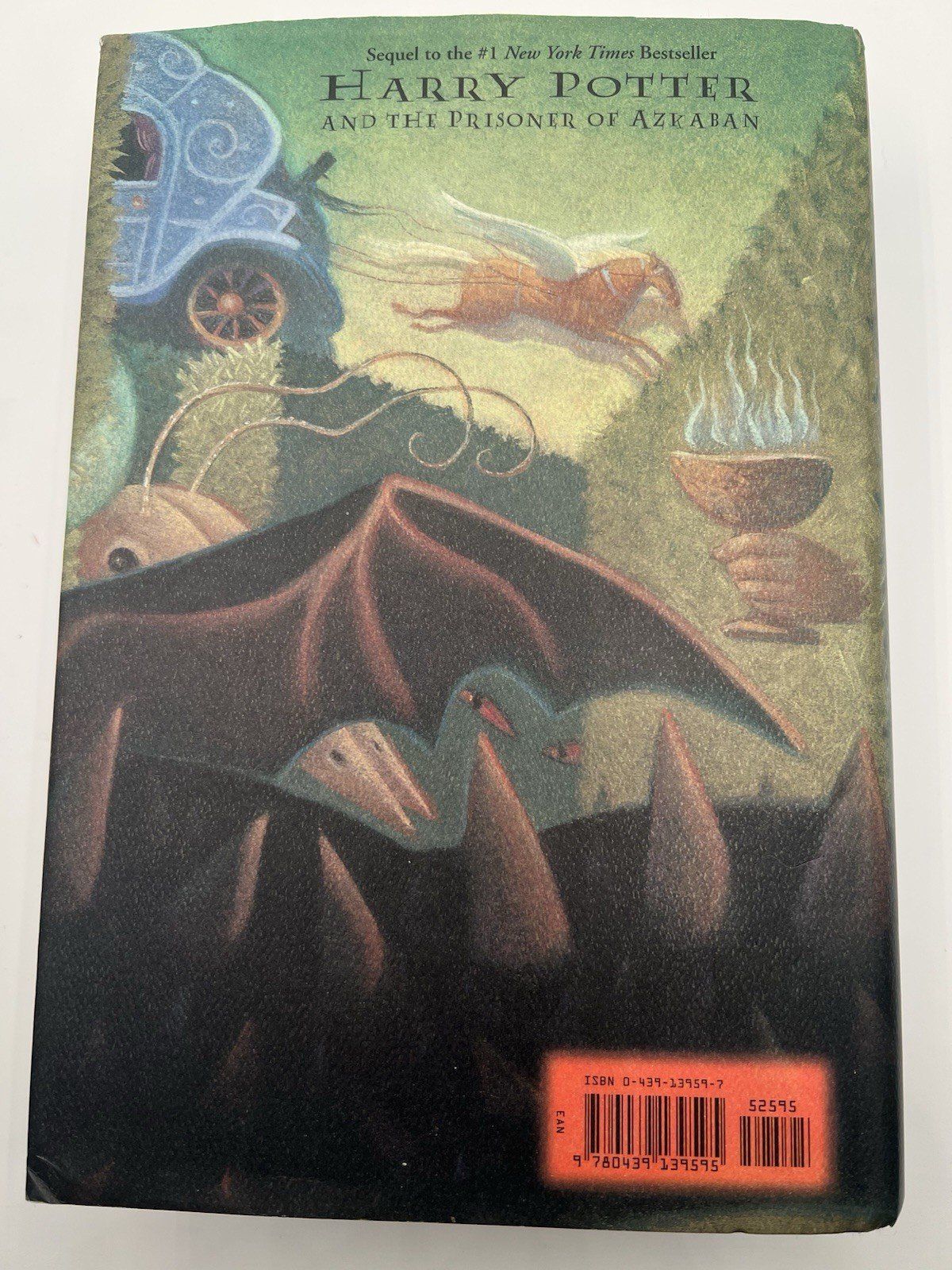 Harry Potter Goblet of Fire 2000 1st US Ed 2nd Print Errors 291 667   #1356 photo 8