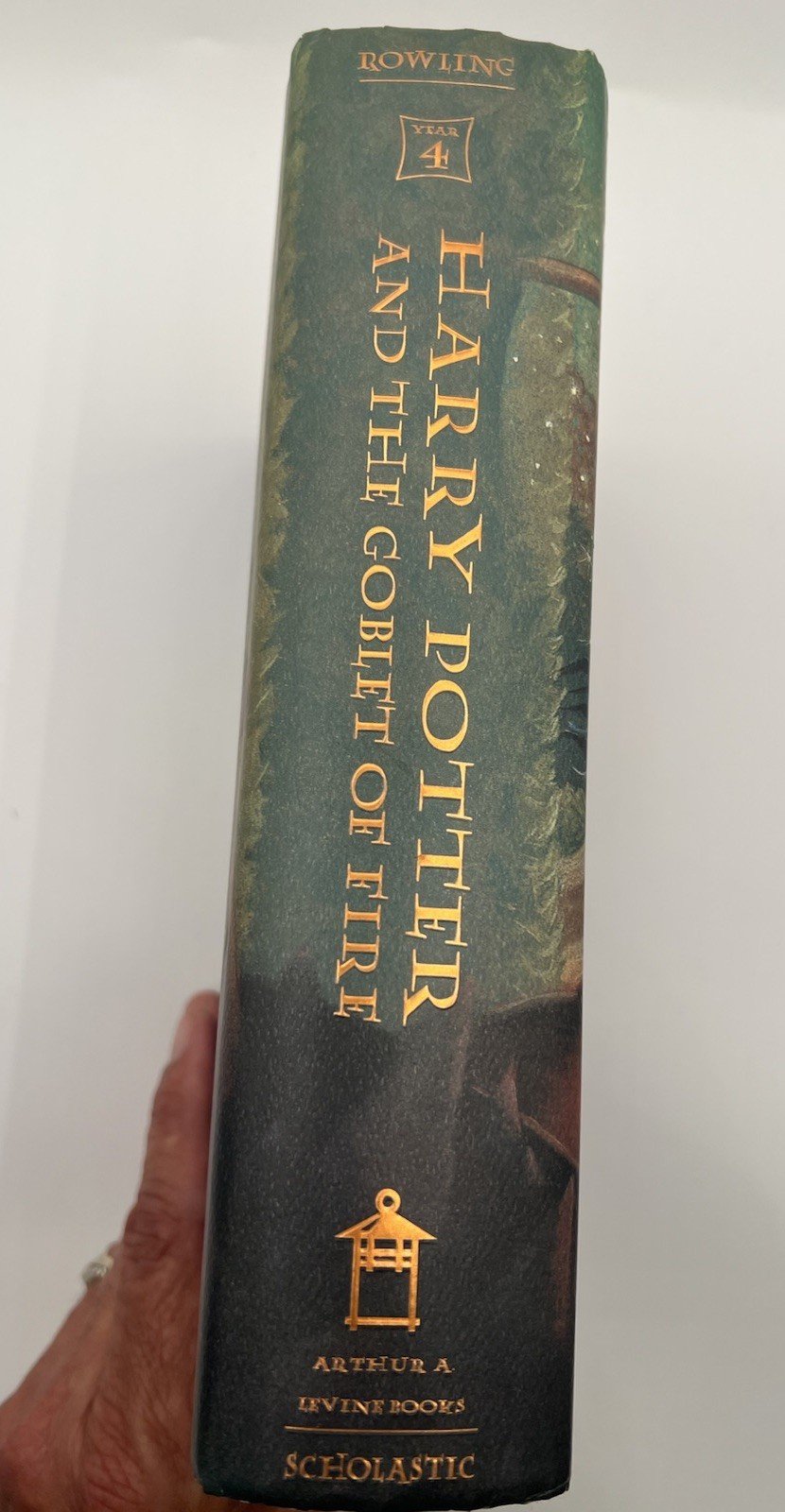 Harry Potter Goblet of Fire 2000 1st US Ed 2nd Print Errors 291 667   #1356 photo 9