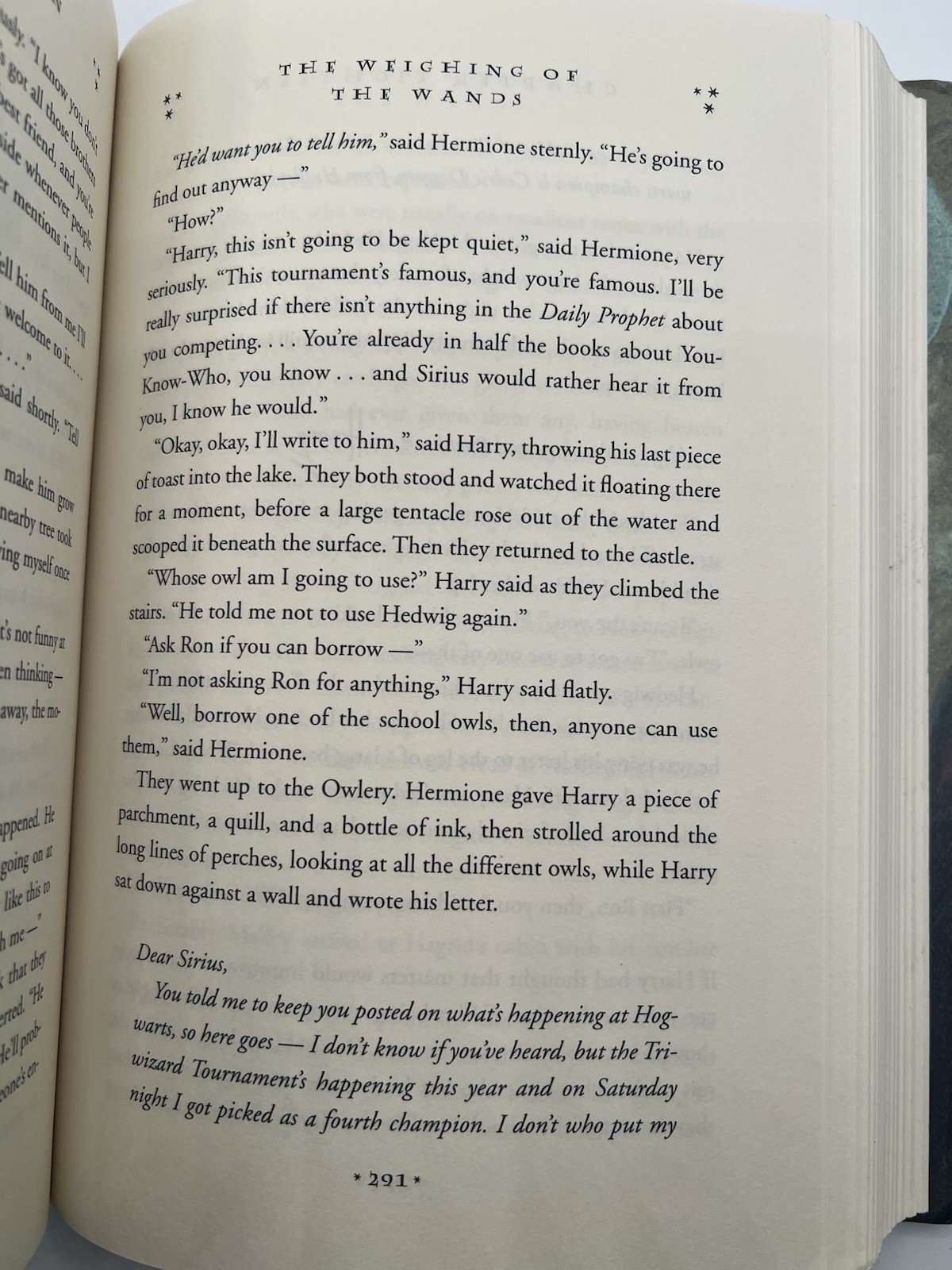 Harry Potter Goblet of Fire 2000 1st US Ed 2nd Print Errors 291 667   #1356 photo 11