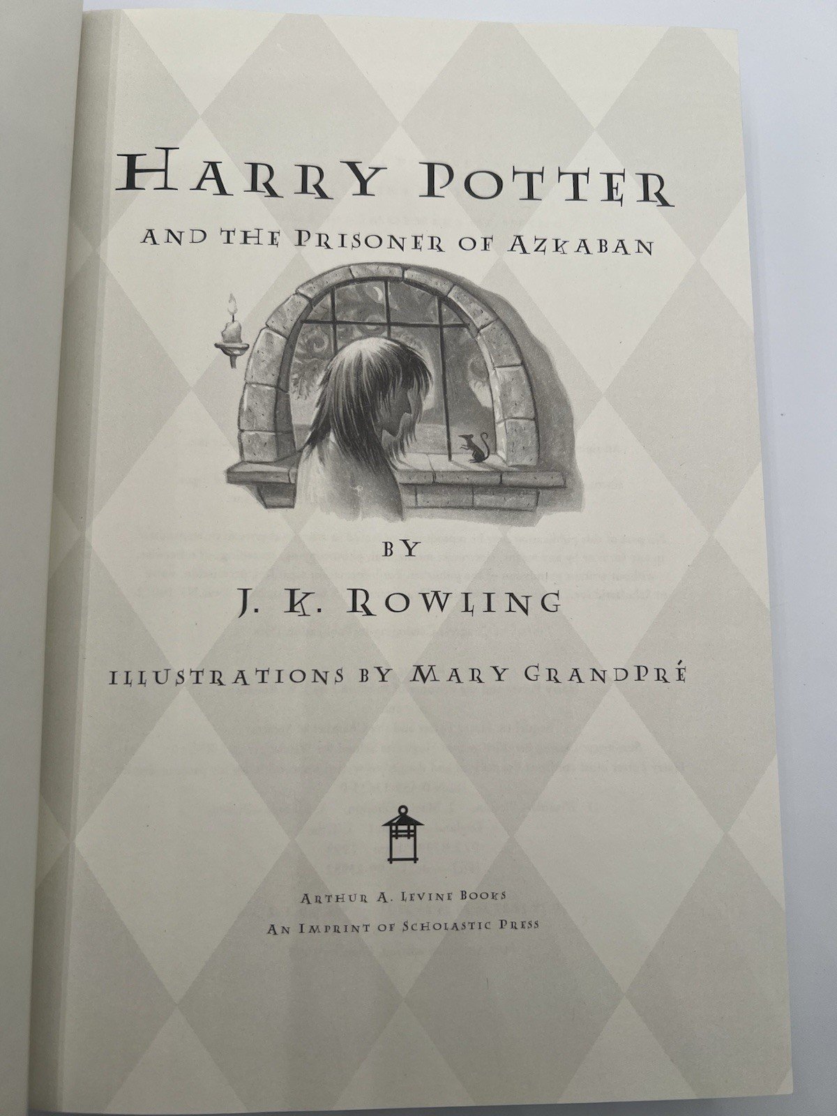 Harry Potter Prisoner of Azkaban 1999 1st American Ed 21st Print HC DJ # 1357 photo 3