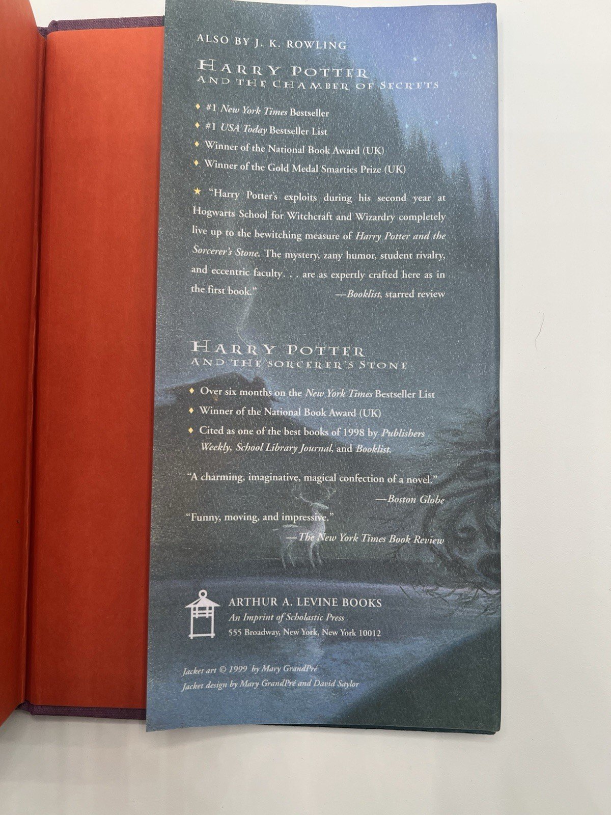 Harry Potter Prisoner of Azkaban 1999 1st American Ed 21st Print HC DJ # 1357 photo 7