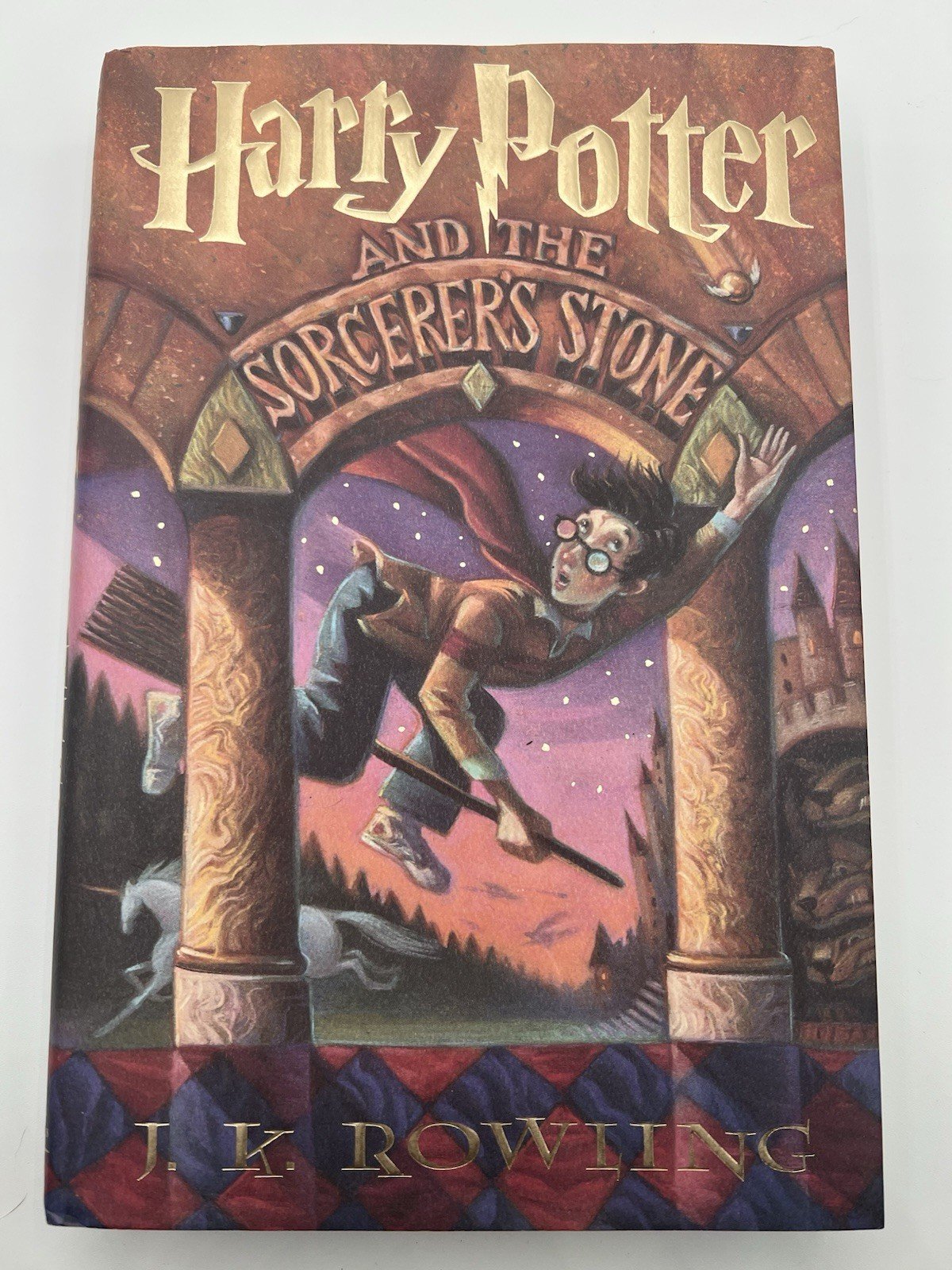 Harry Potter Sorcerer’s Stone 1998 1st American Ed 29th Print HC DJ # 1358