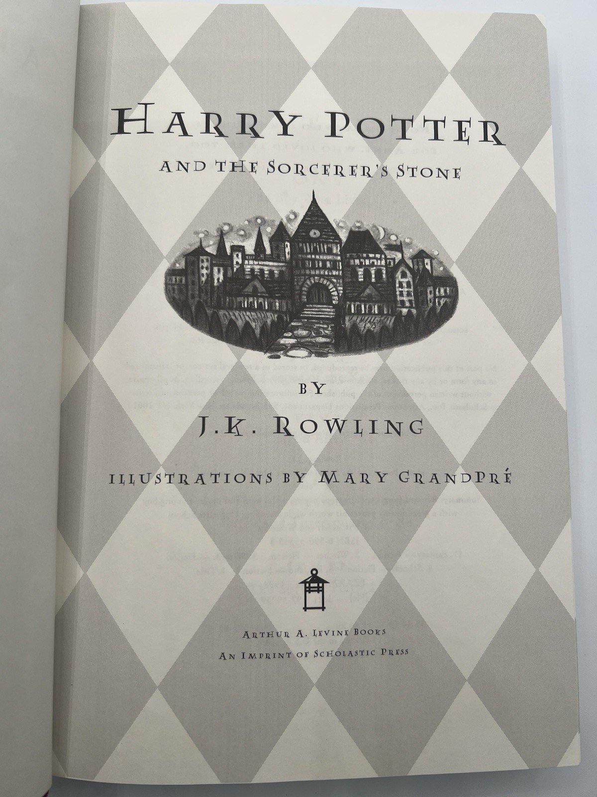 Harry Potter Sorcerer’s Stone 1998 1st American Ed 29th Print HC DJ # 1358 photo 2