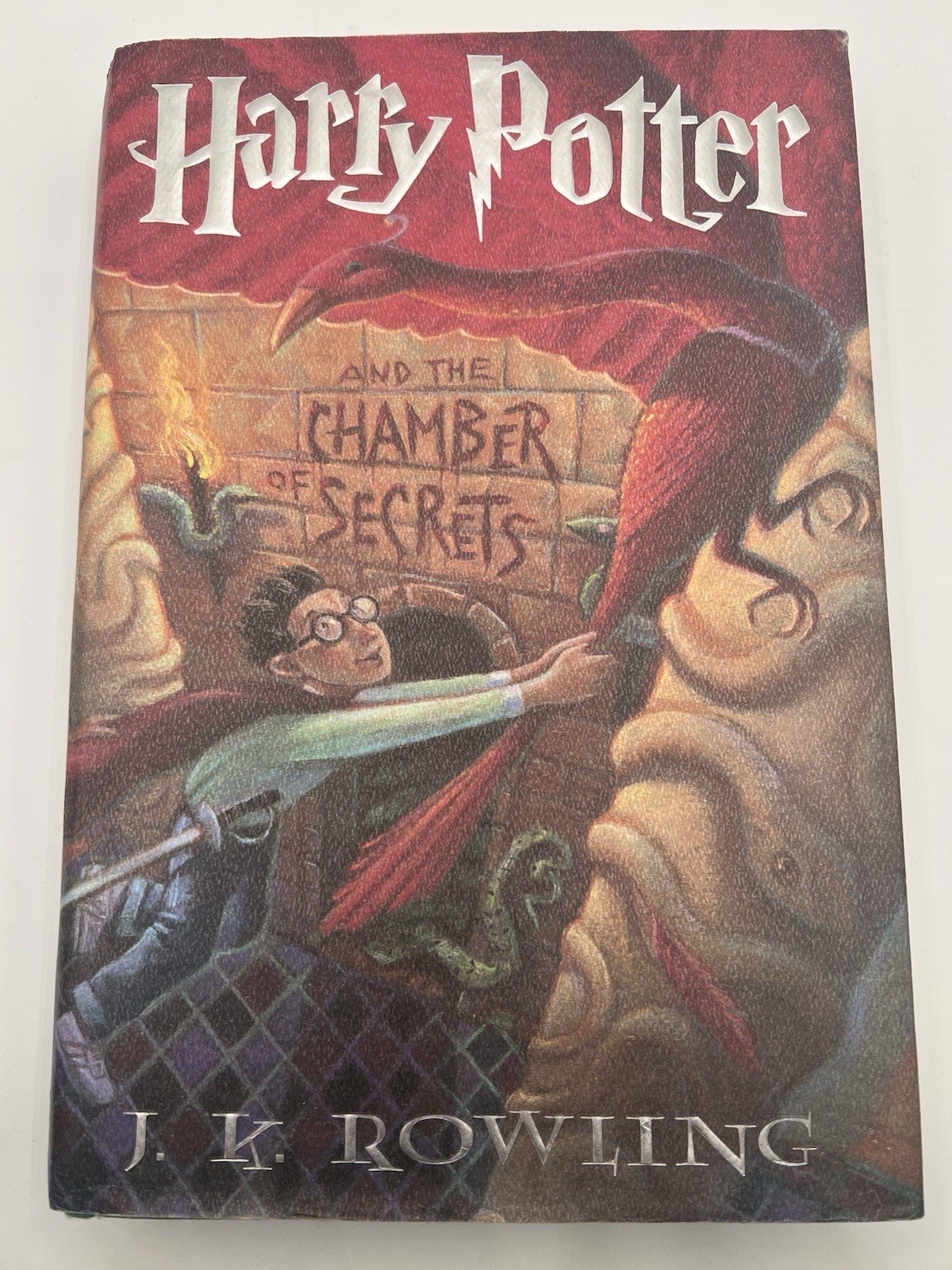 Harry Potter Chamber of Secrets 1st American Ed 25th Printing HC DJ # 1362