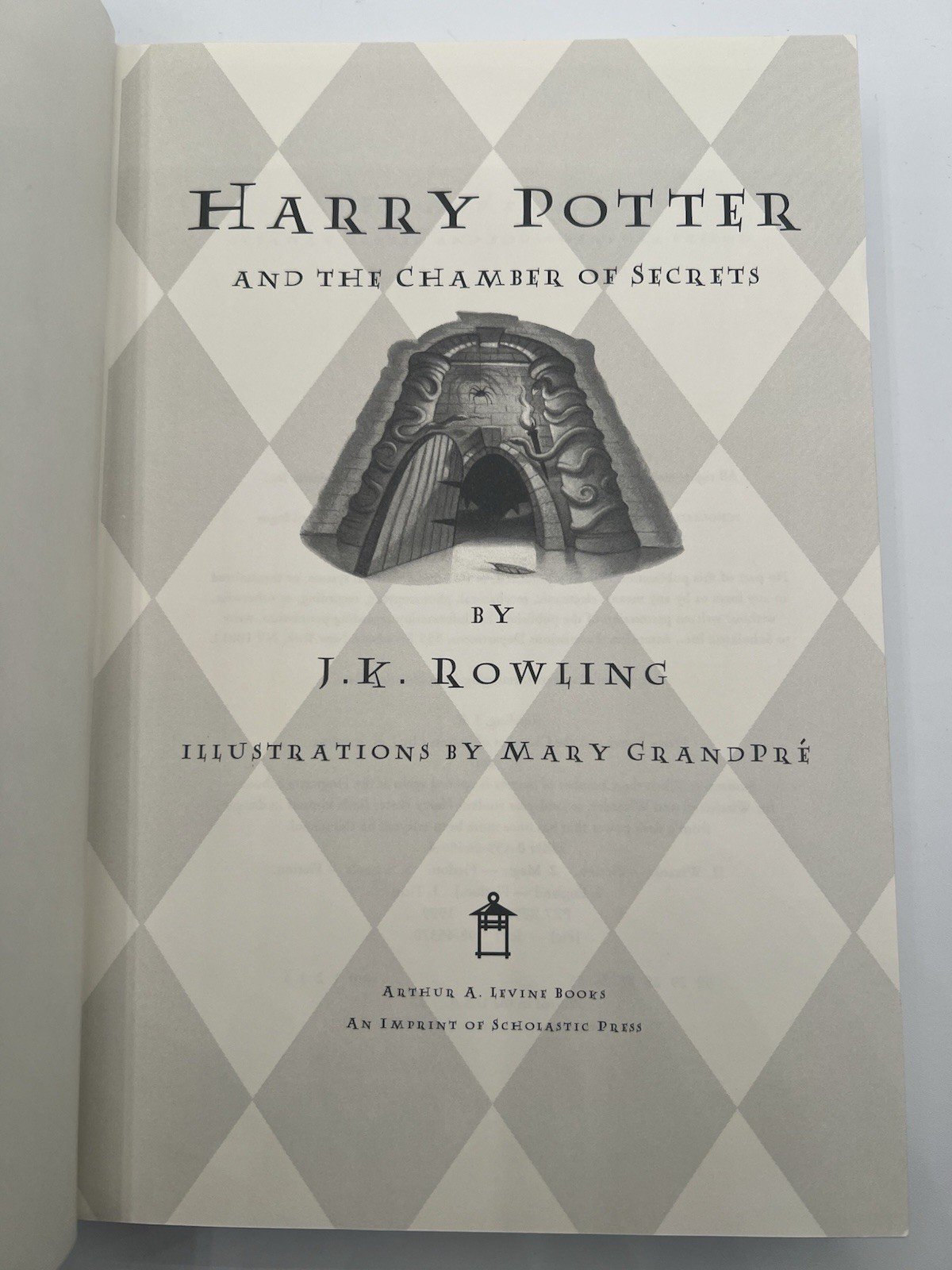 Harry Potter Chamber of Secrets 1st American Ed 25th Printing HC DJ # 1362 photo 3