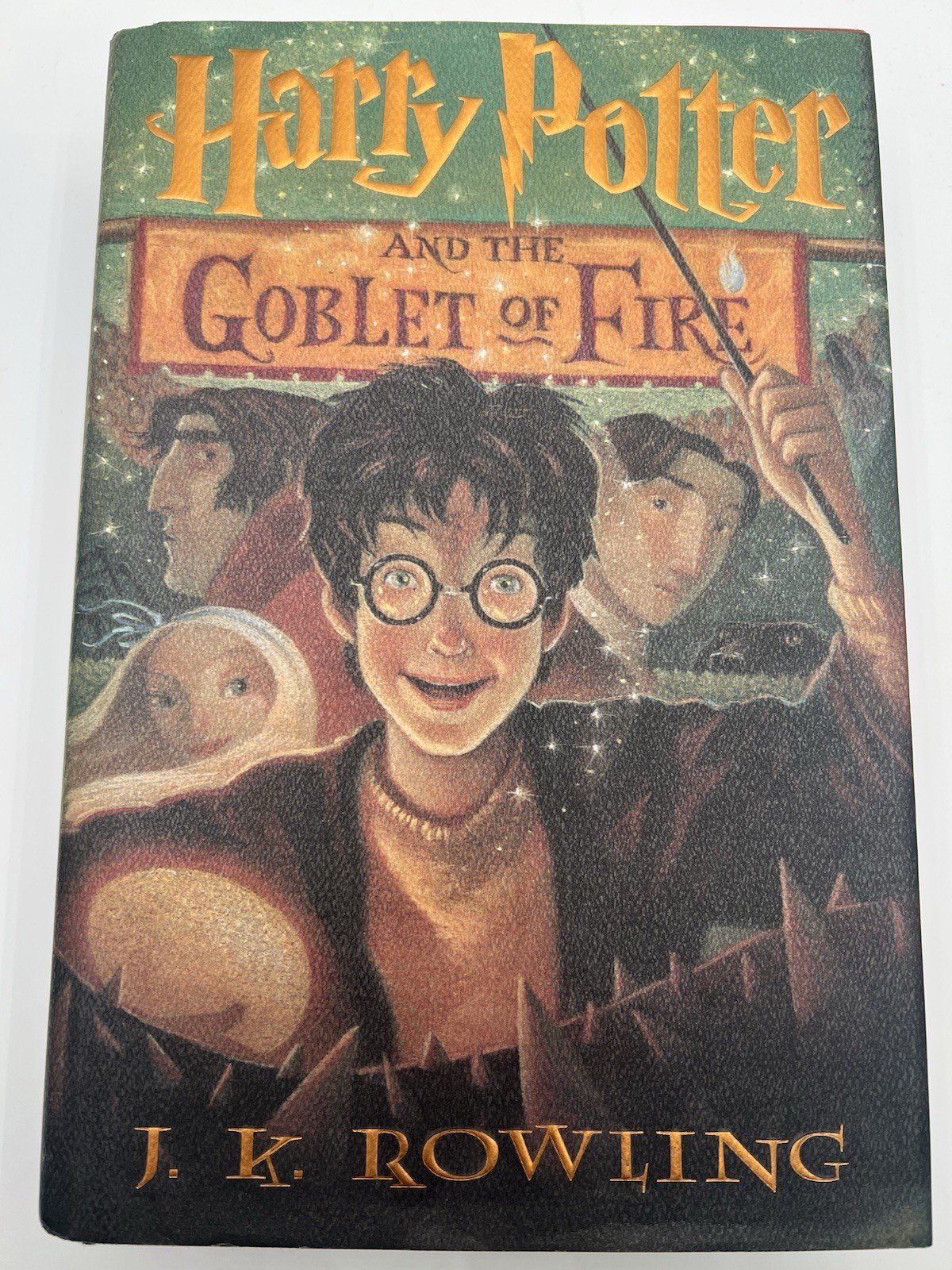 Harry Potter Goblet of Fire 1st American Ed 17th Printing 2000 HC DJ # 1363