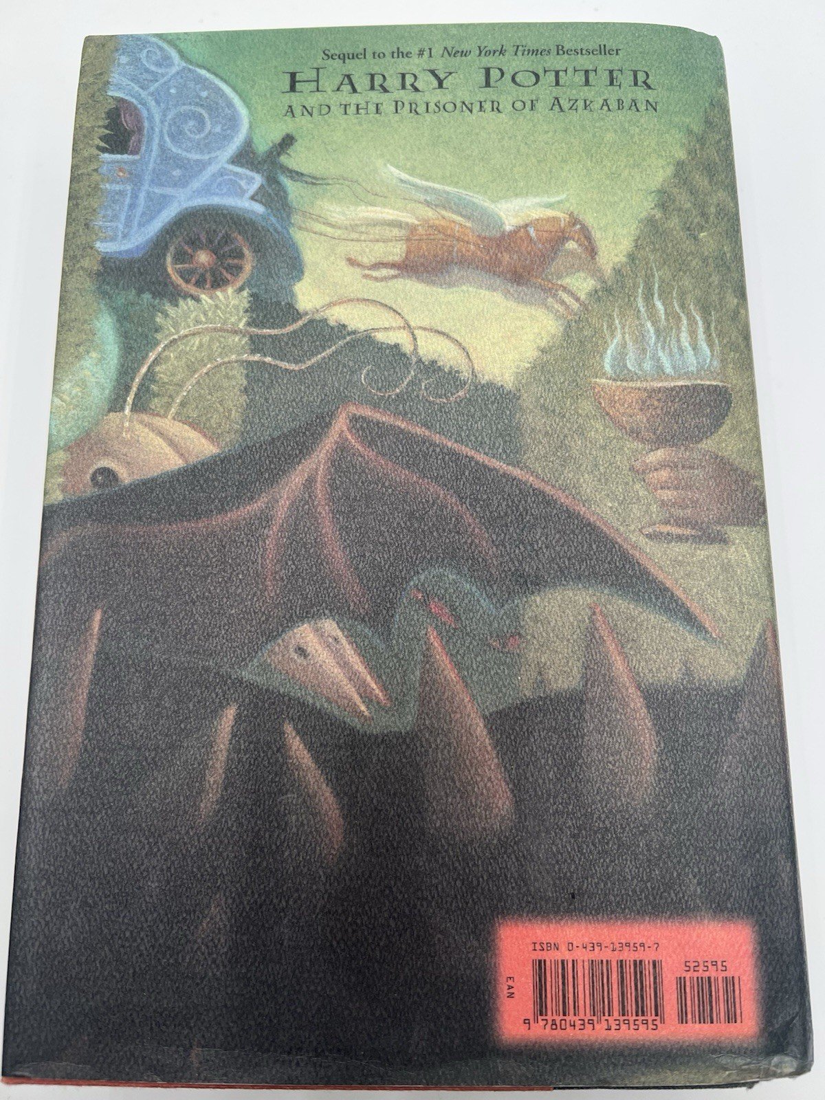 Harry Potter Goblet of Fire 1st American Ed 17th Printing 2000 HC DJ # 1363 photo 7
