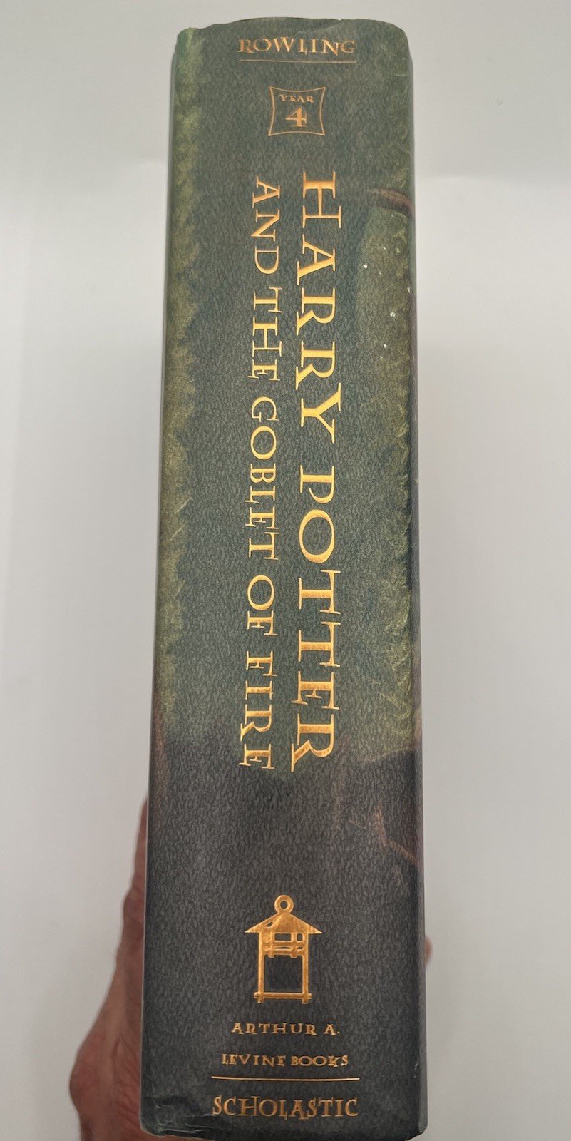 Harry Potter Goblet of Fire 1st American Ed 17th Printing 2000 HC DJ # 1363 photo 8