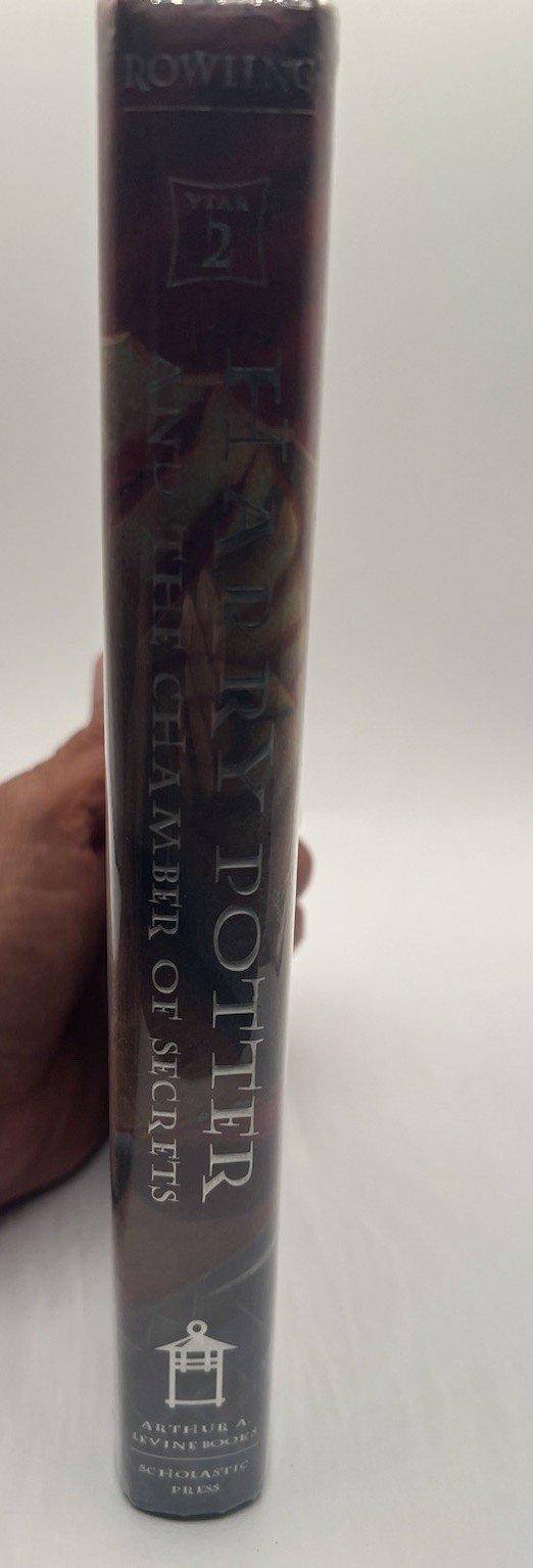 Harry Potter Chamber of Secrets 1st American Ed 27th Printing HC DJ # 1364 photo 2