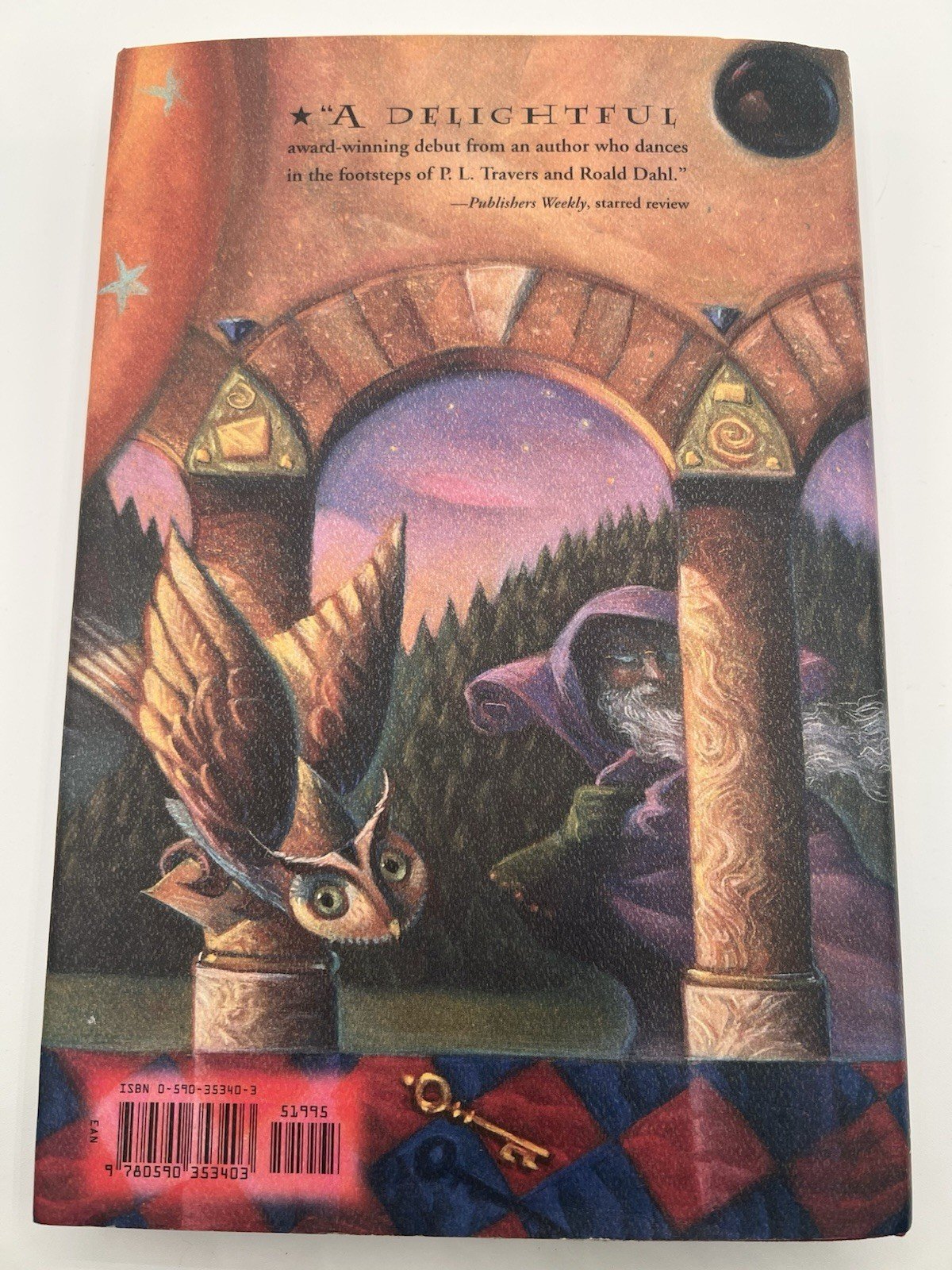 Harry Potter Sorcerer’s Stone 1st American Ed 61st Printing HC DJ  # 1365 photo 7