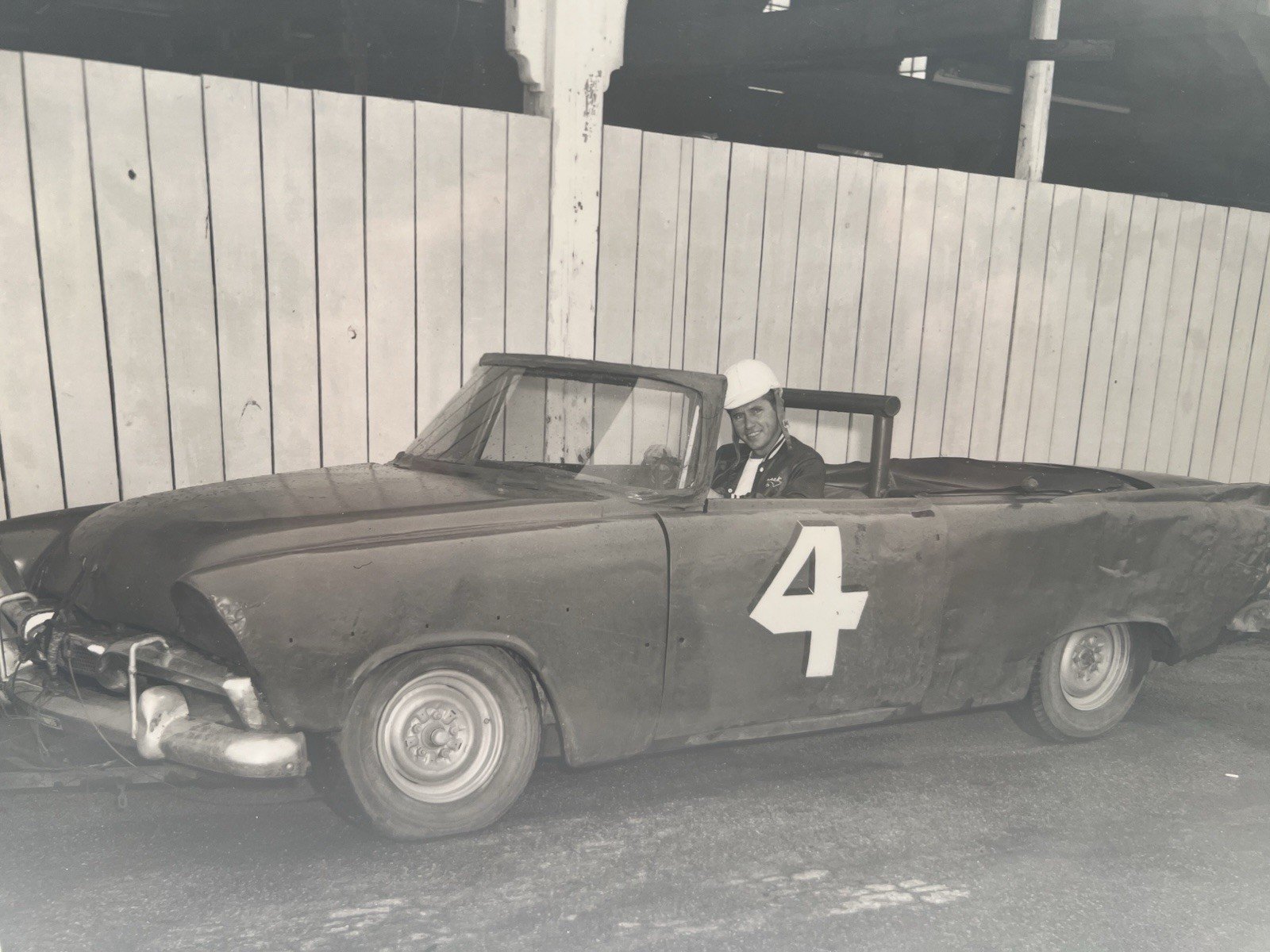 1958 Chuck Meekins #4 Ohio State Fairgrounds Racing Photo S501X # 1370 photo 2