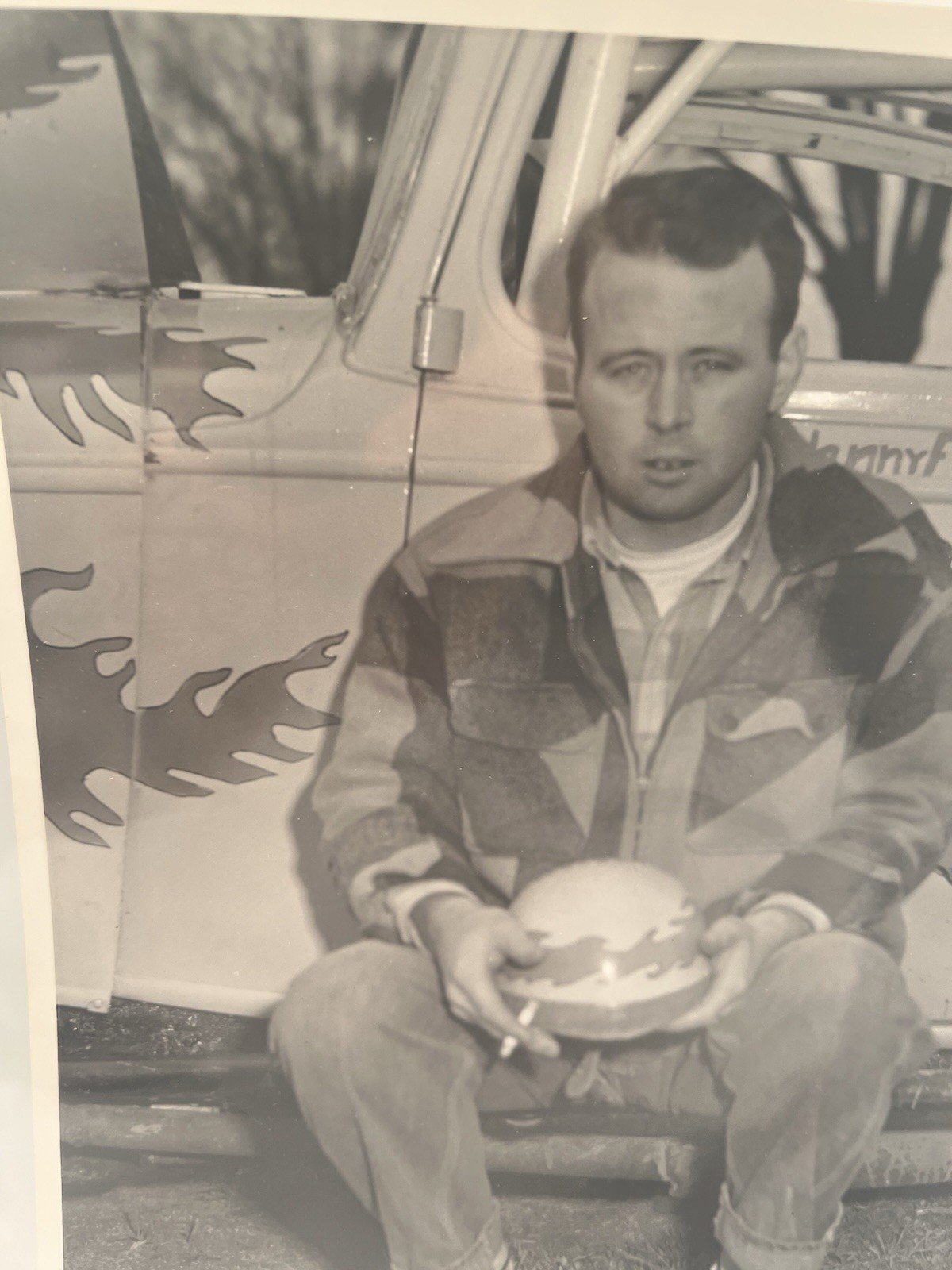 1957 Johnny Ford Powell Speedway Ohio Racing Photo Smith’s S111E # 1372 photo 4