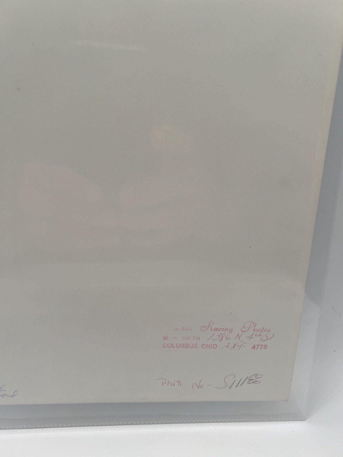 1957 Johnny Ford Powell Speedway Ohio Racing Photo Smith’s S111E # 1372 photo 7