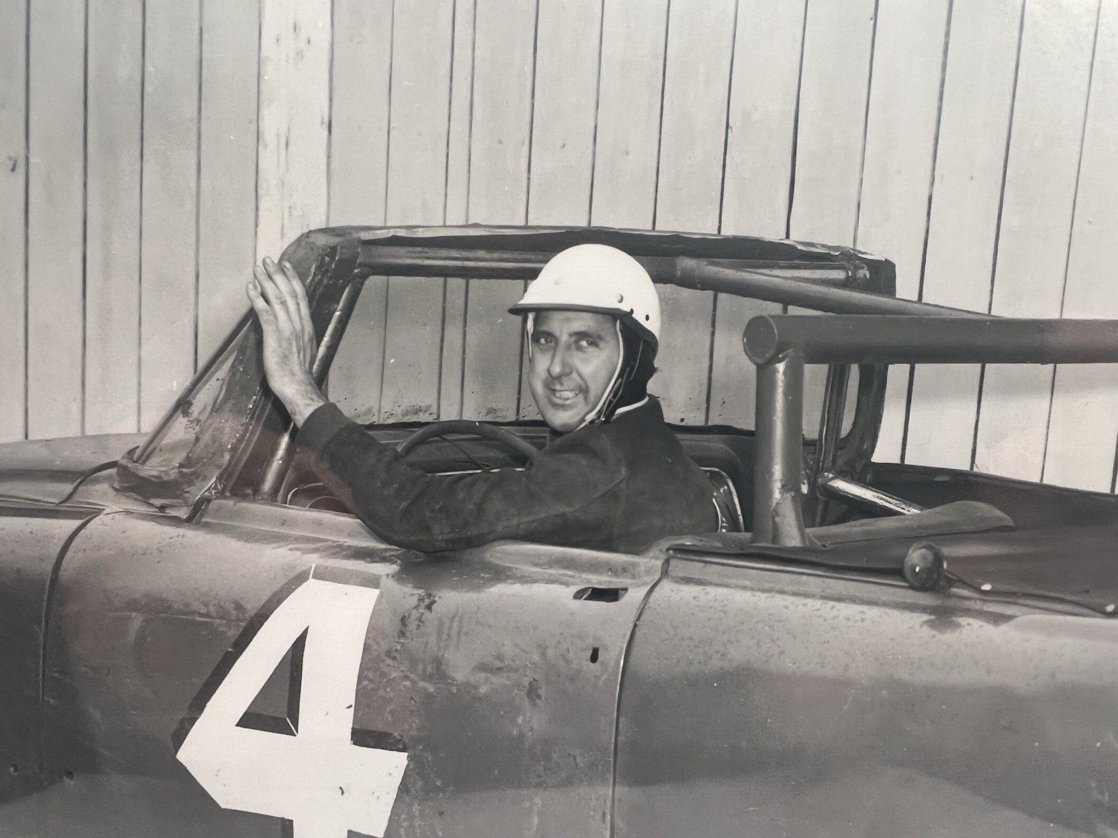1958 Art Binkley #4 USAC Ohio State Fairgrounds Photo & Original Negative #1373 photo 4