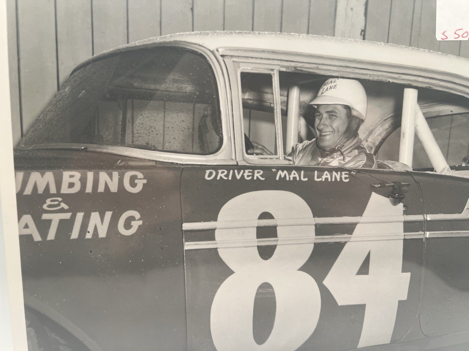 1958 Mal Lane #84 Ohio State Fairgrounds Smith Racing Photo Type I # 1374 photo 3