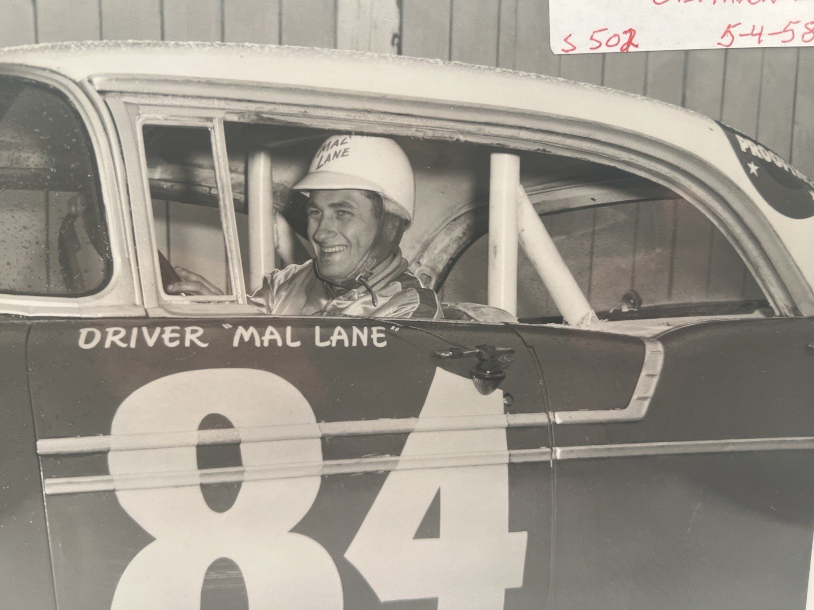 1958 Mal Lane #84 Ohio State Fairgrounds Smith Racing Photo Type I # 1374 photo 4