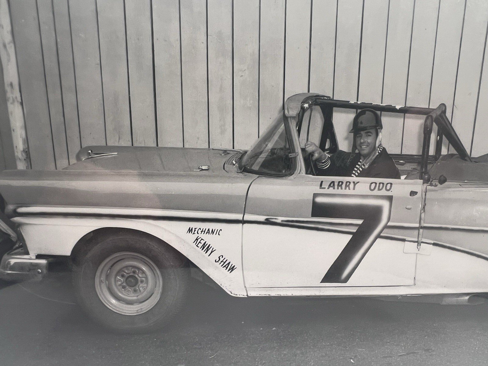 1958 Larry Odo #7 Ohio State Fairgrounds Racing Photo + Negative # 1375 photo 4
