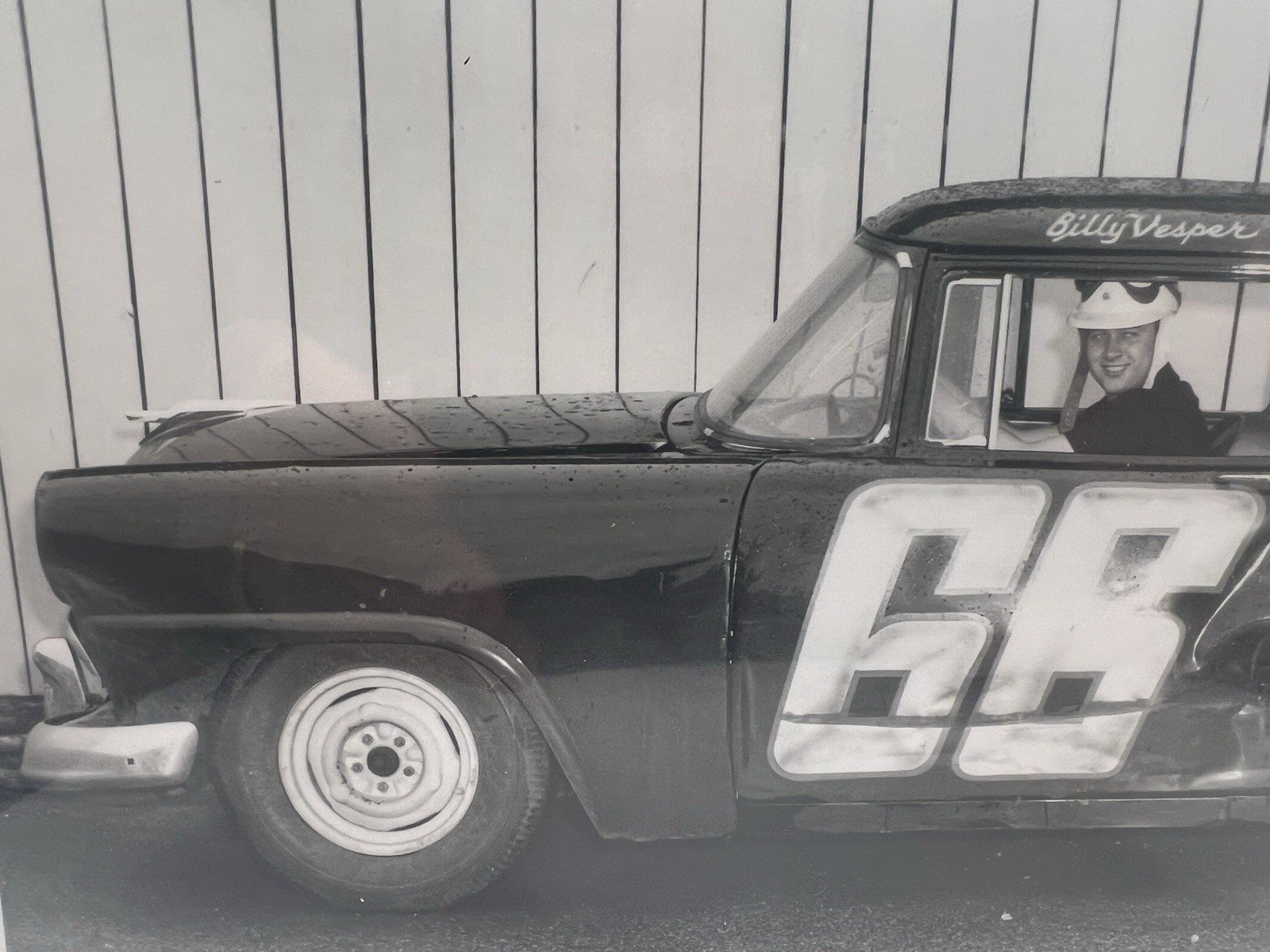1958 Billy Vesper #66 Ohio State Fairgrounds Photo + Original Negative # 1376 photo 4