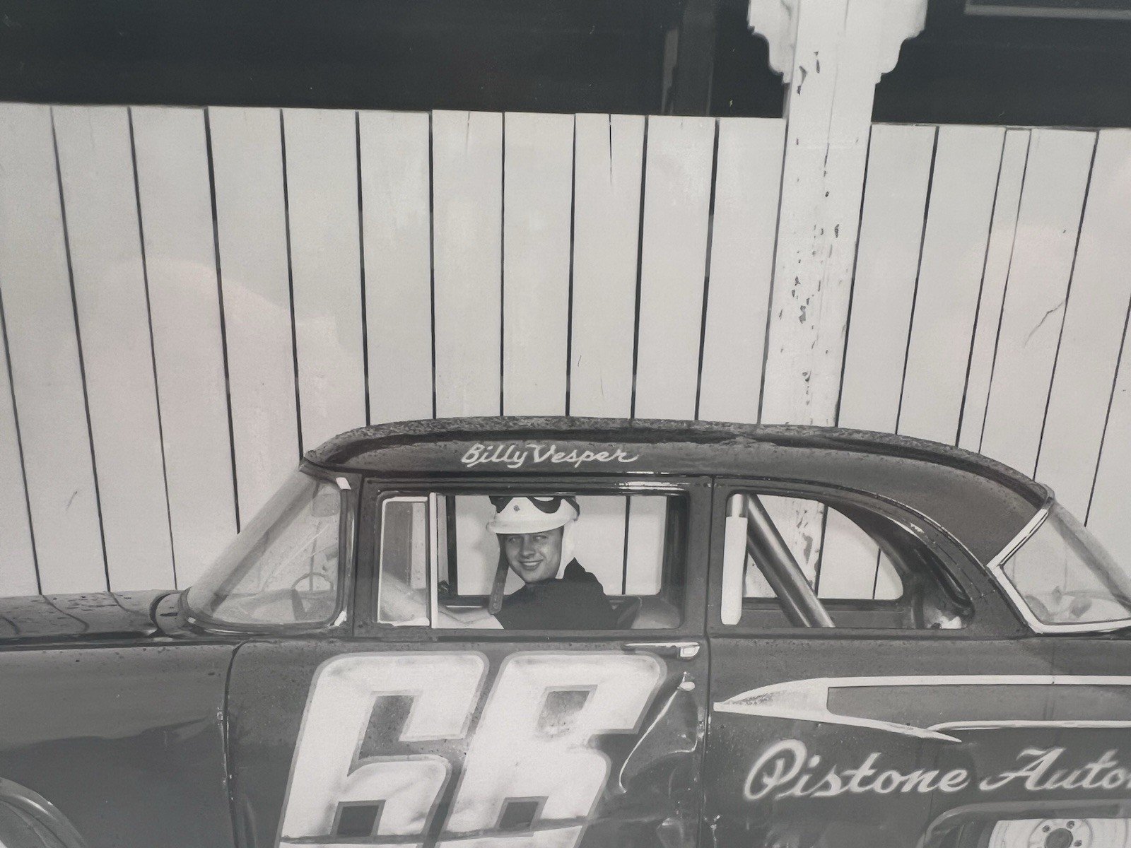 1958 Billy Vesper #66 Ohio State Fairgrounds Photo + Original Negative # 1376 photo 6