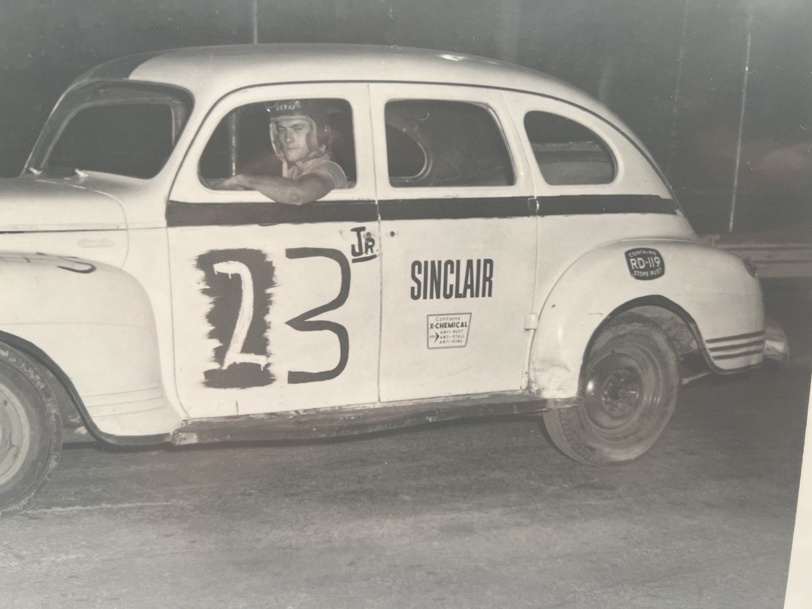 1958 Gary Elder #23 Ohio Dirt Track Racing Photo Sinclair Smiths  # 1379 photo 4