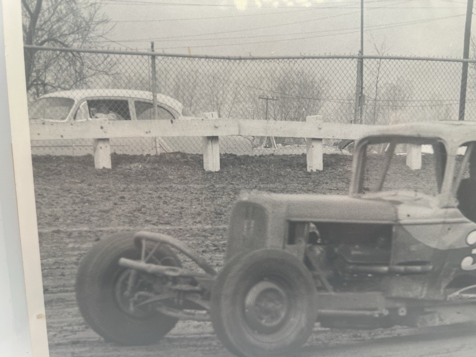 1958 Whitey Freeman #34 Ohio State Fair Checkered Flag Photo + Negative #1382 photo 5