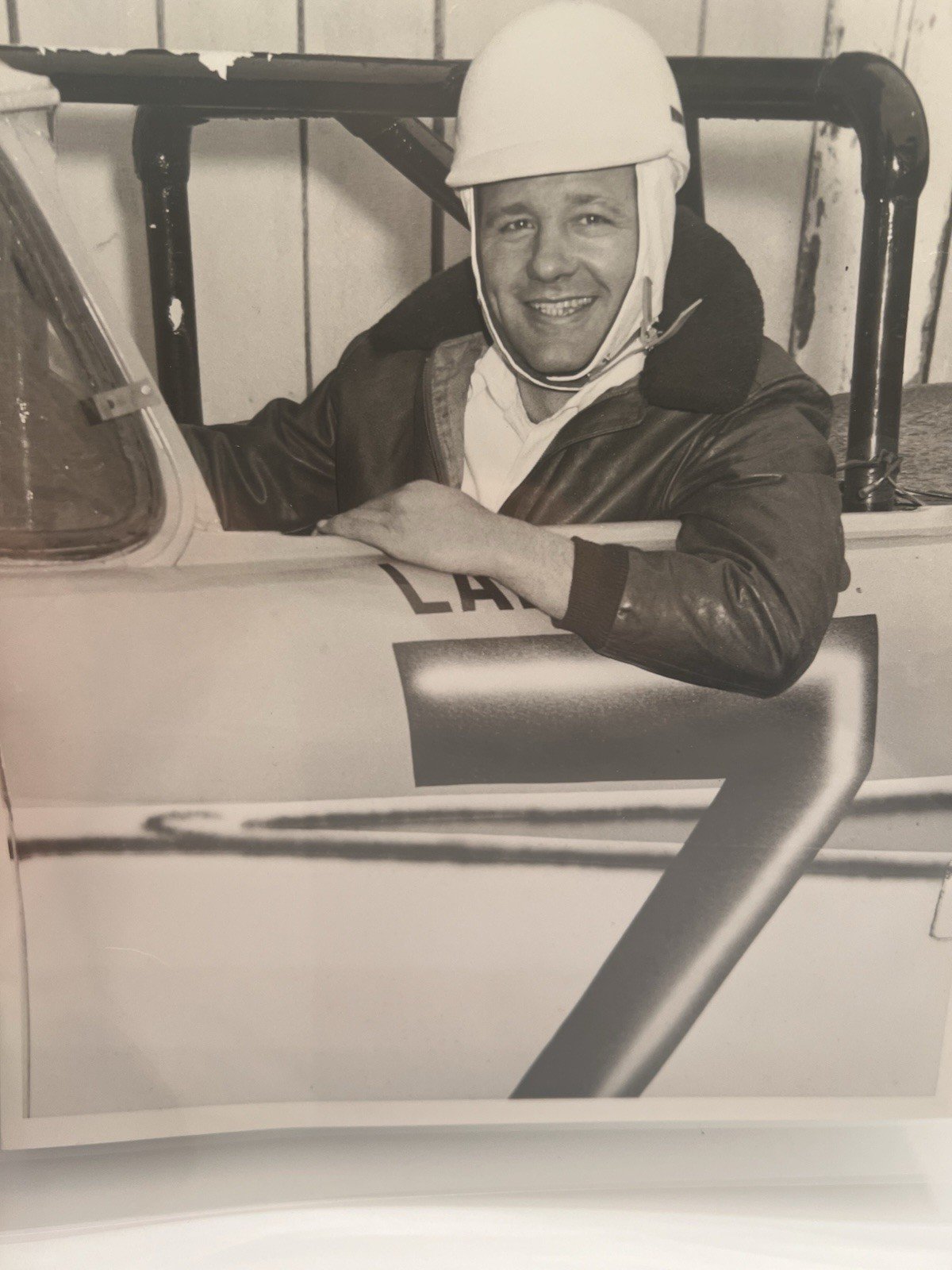 1958 Bob Estes Race Car #7 Ohio State Fairgrounds Photo Negative S497X #1386 photo 3