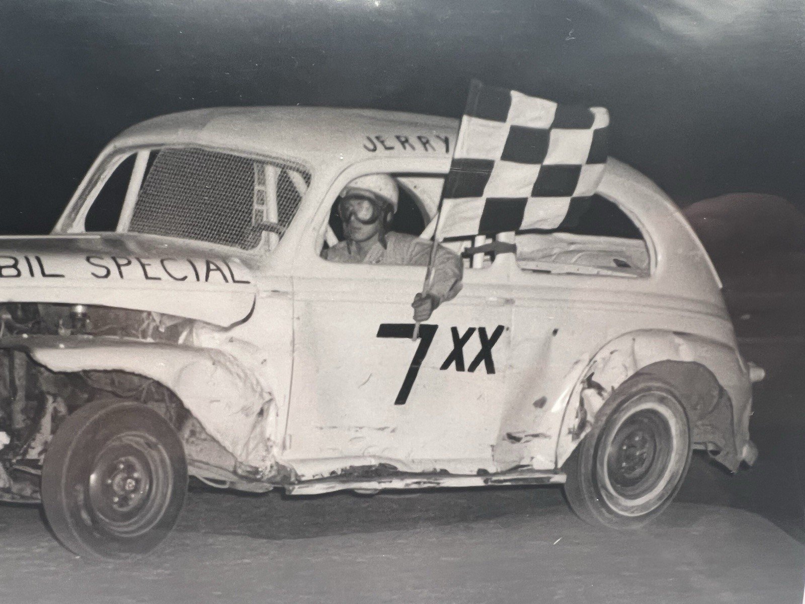 1958 Keith Weaver Powell Speedway Winner Smith’s Racing Photo S-807 #1388 photo 2