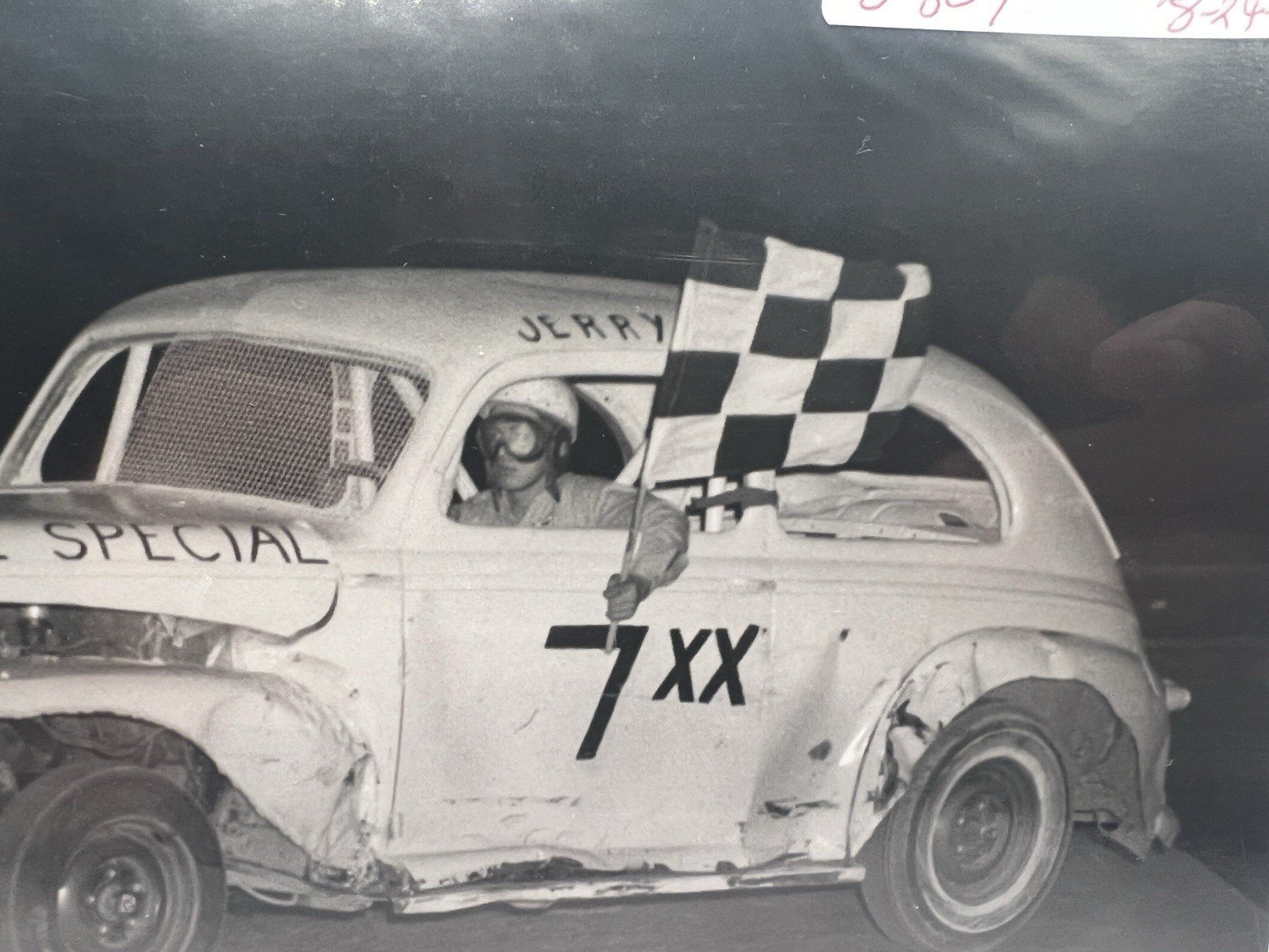 1958 Keith Weaver Powell Speedway Winner Smith’s Racing Photo S-807 #1388 photo 4