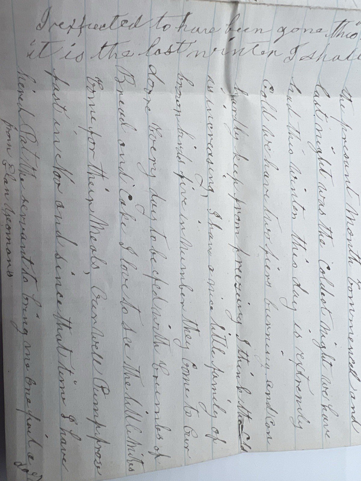 1884 M. Vosburgh Letters & Cover Walworth NY to Mary Stirling Michigan #1400 photo 11