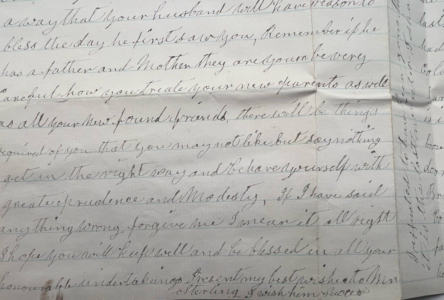 1884 M. Vosburgh Letters & Cover Walworth NY to Mary Stirling Michigan #1400 photo 21