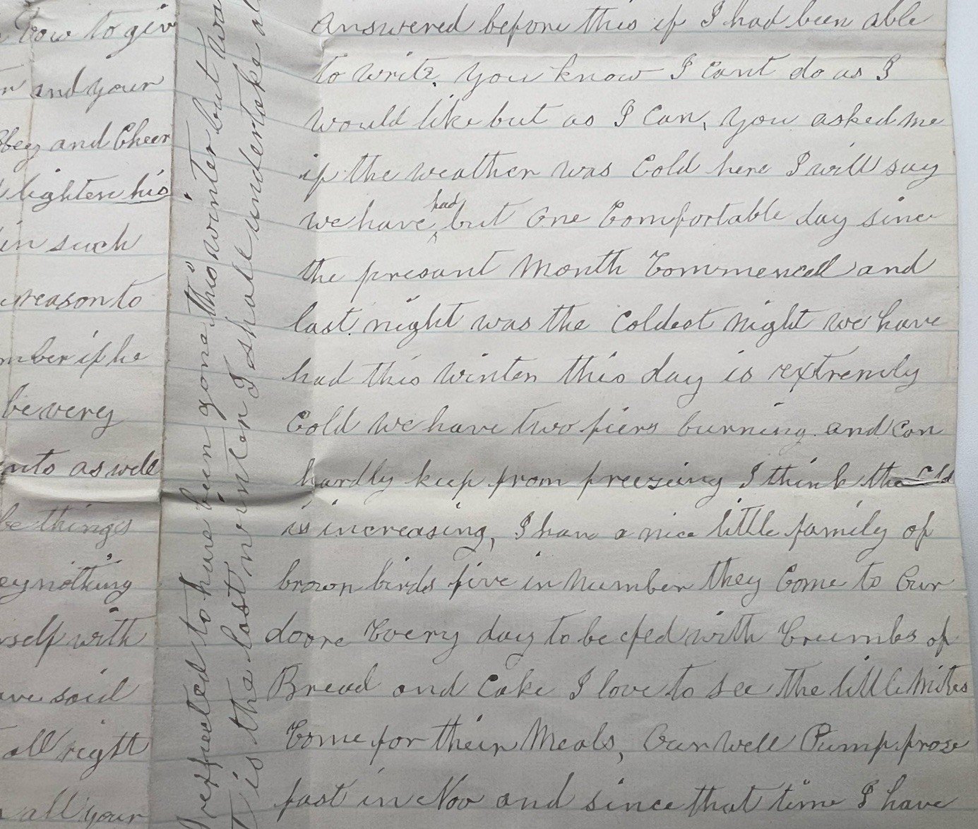 1884 M. Vosburgh Letters & Cover Walworth NY to Mary Stirling Michigan #1400 photo 23