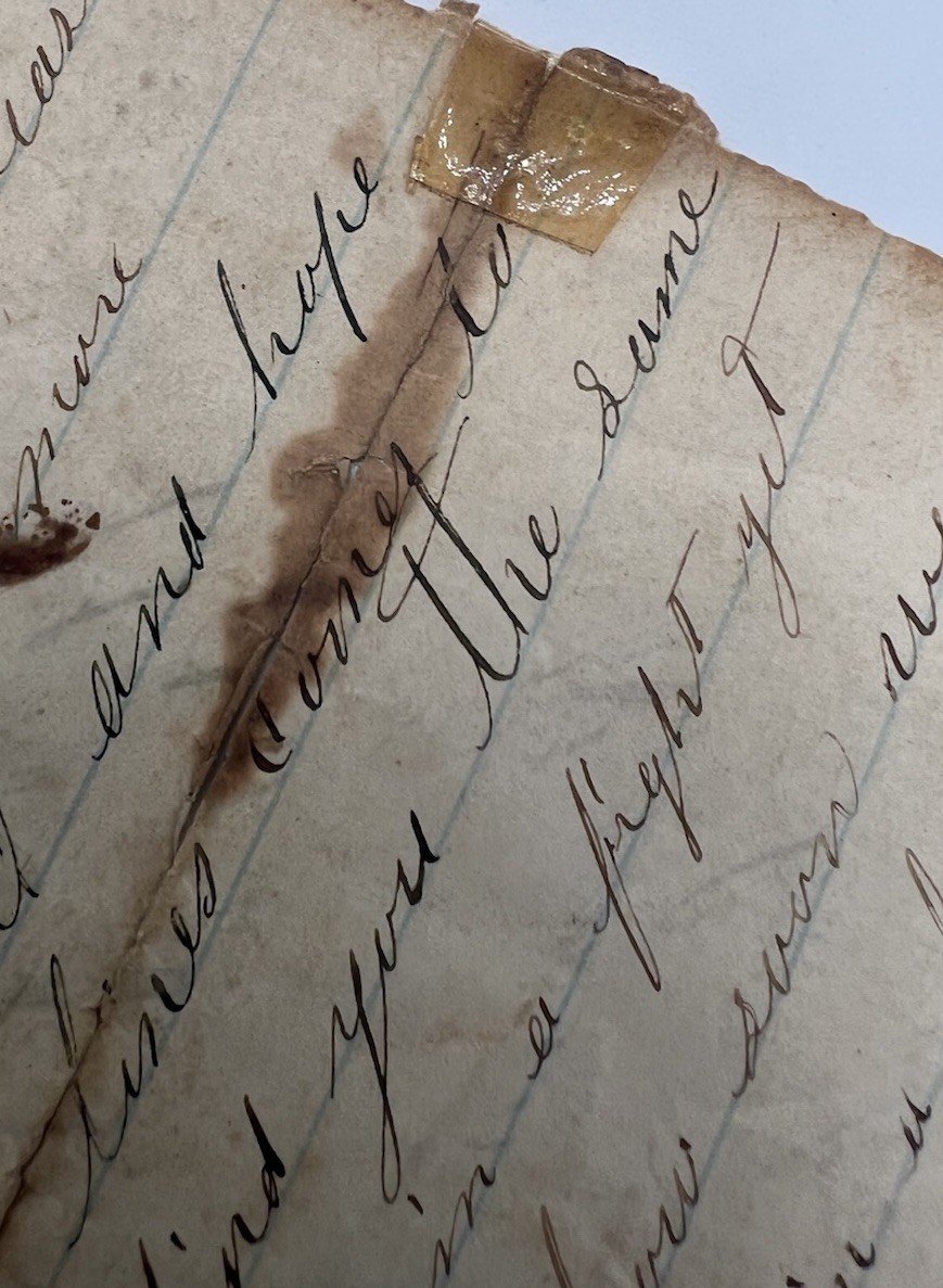 1862 Civil War Siege of Corinth Letter 11th Missouri James Pickering B1404 photo 20