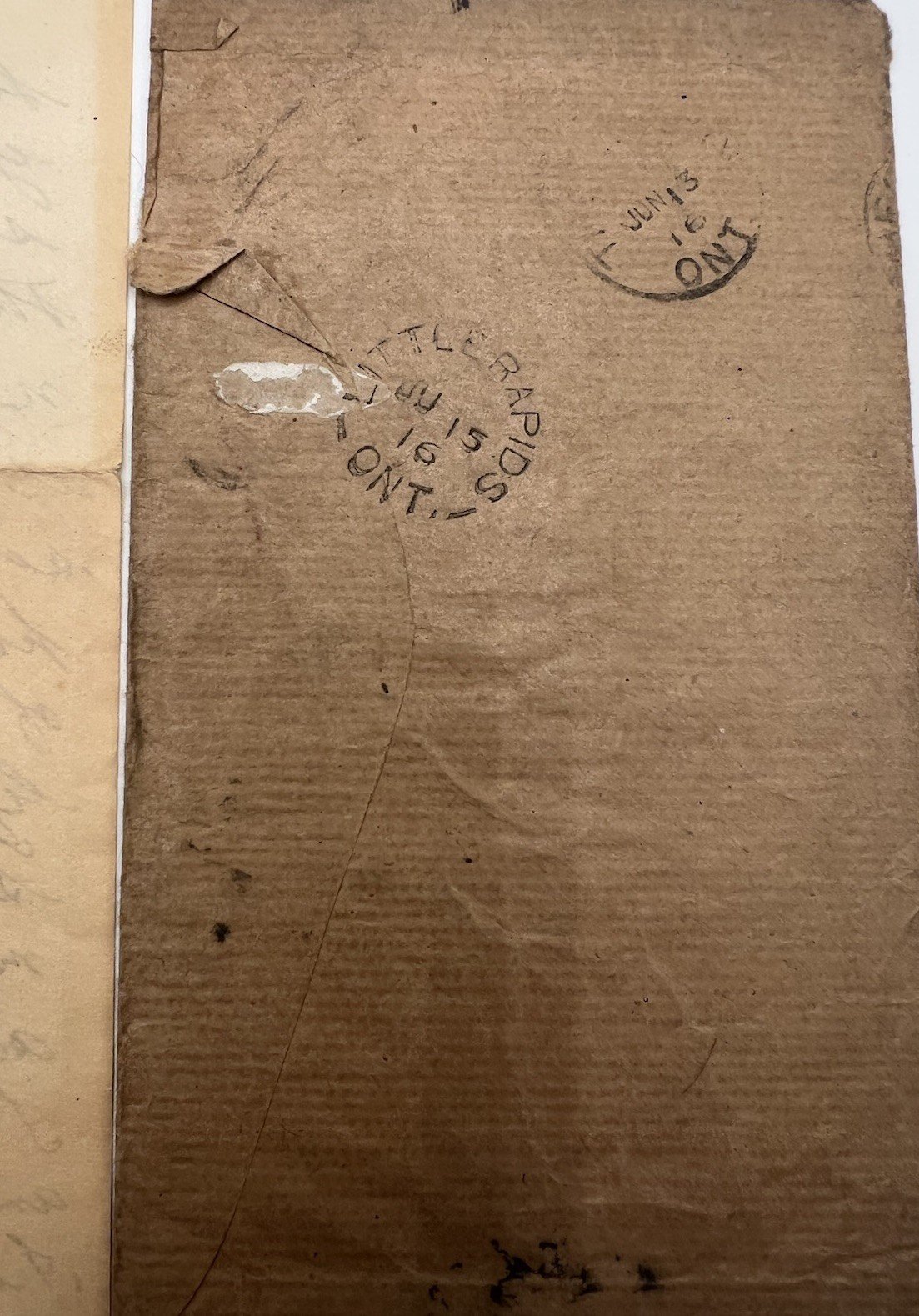 WWI 1916 119th Battalion Peter Turley Niagara Camp Storm Letter Canada #1416 photo 9