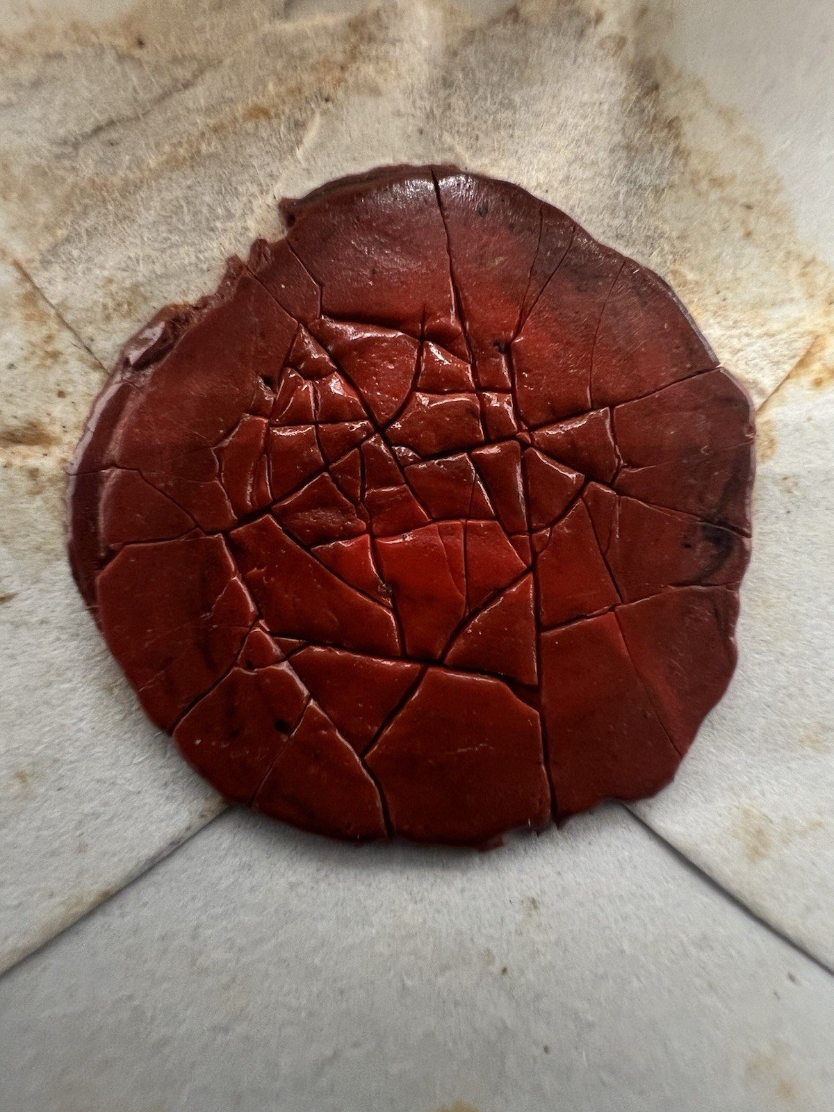 1850 Beverley England to Michigan Death Letter Wax Seal Postal History #1421 photo 11
