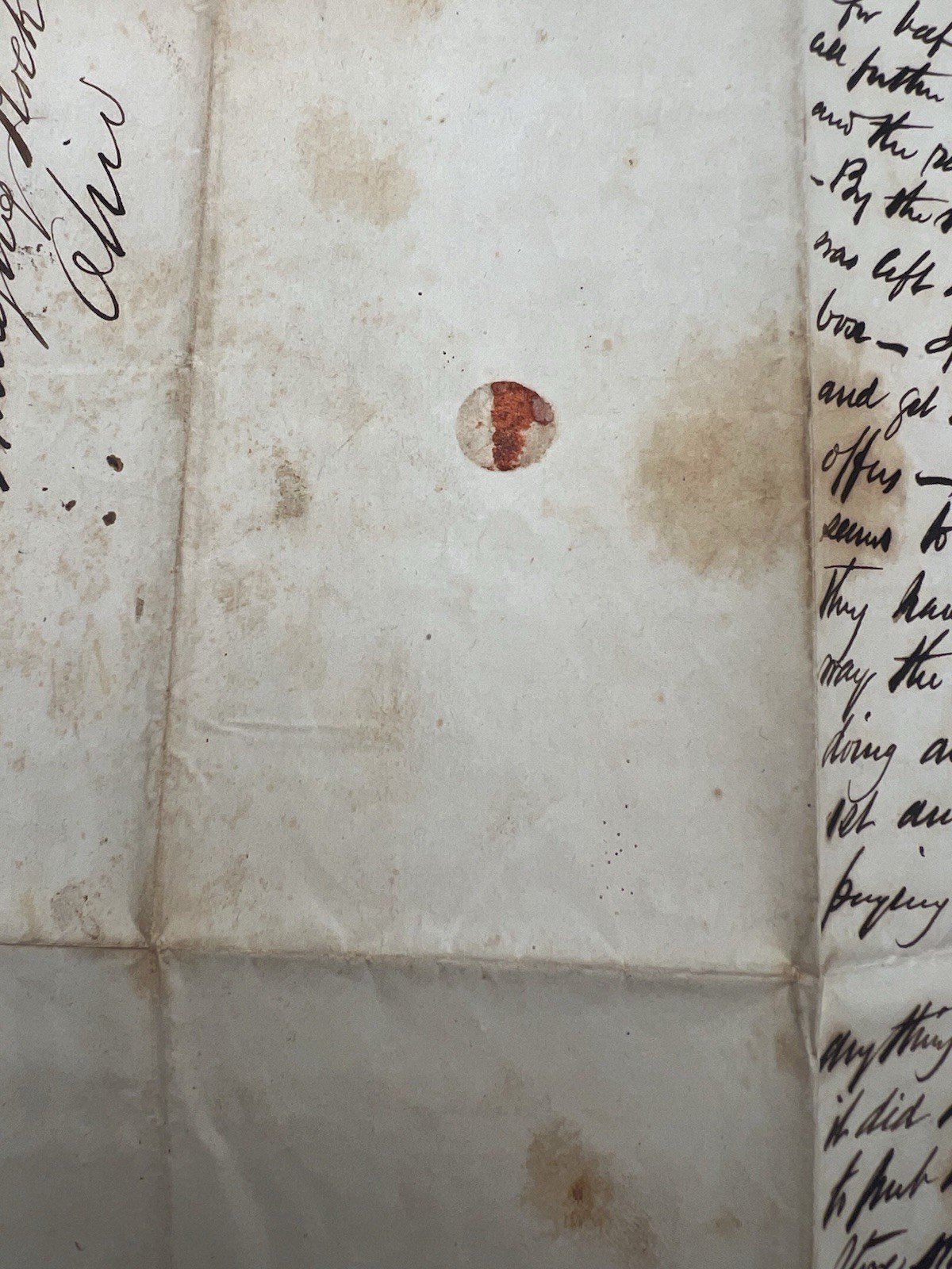 1847 Pittsburgh Letter George S. Williams Scioto Furnace Hanging Rock OH #1422 photo 3