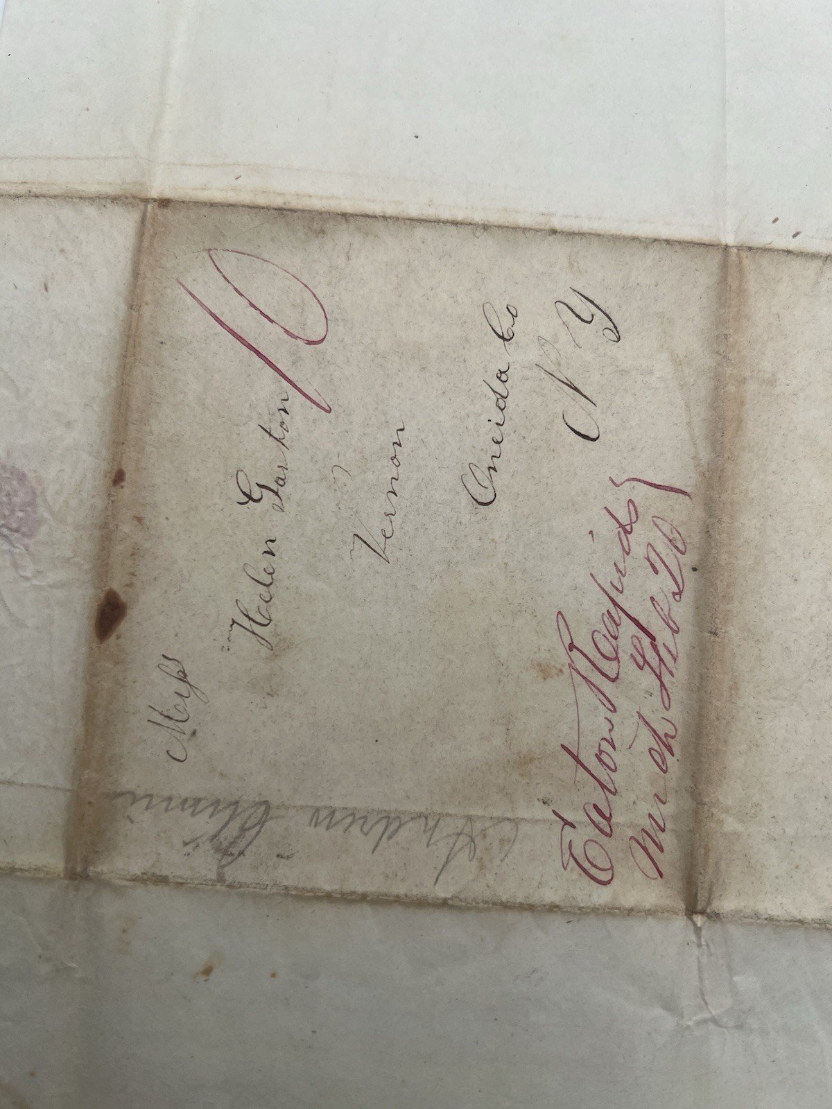 1847 Andrew Climie Letter Future Michigan Legislator MI.Capital Debate #1423 photo 2